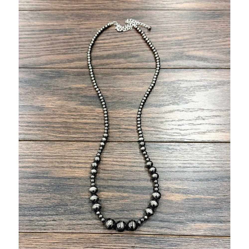 Women's Isac Polish Western Bead Necklace 739720