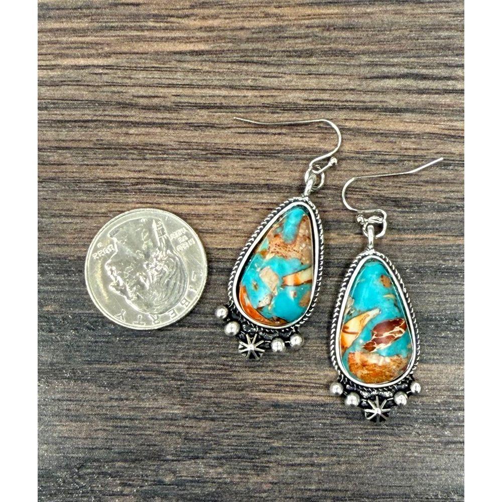 Women's Isac Western Gemstone Earrings 726622