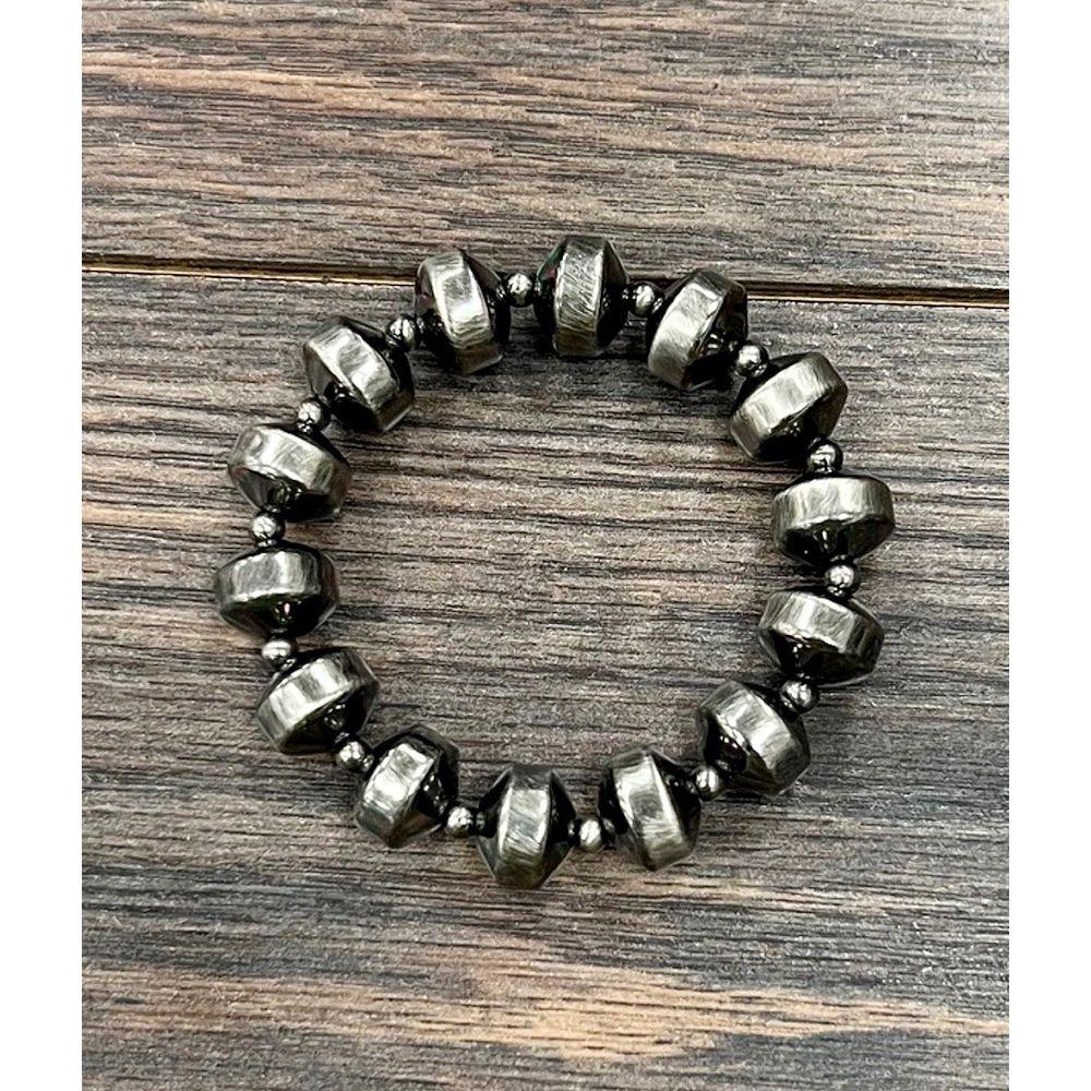 Women's Isac Western Polish Bead Stretch Bracelet 711662-1