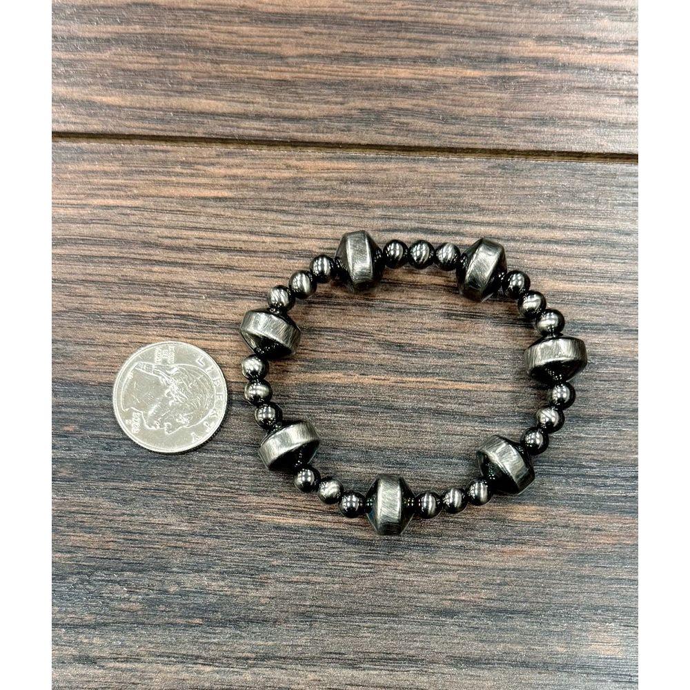 Women's Isac Western Polish Bead Stretch Bracelet 711678