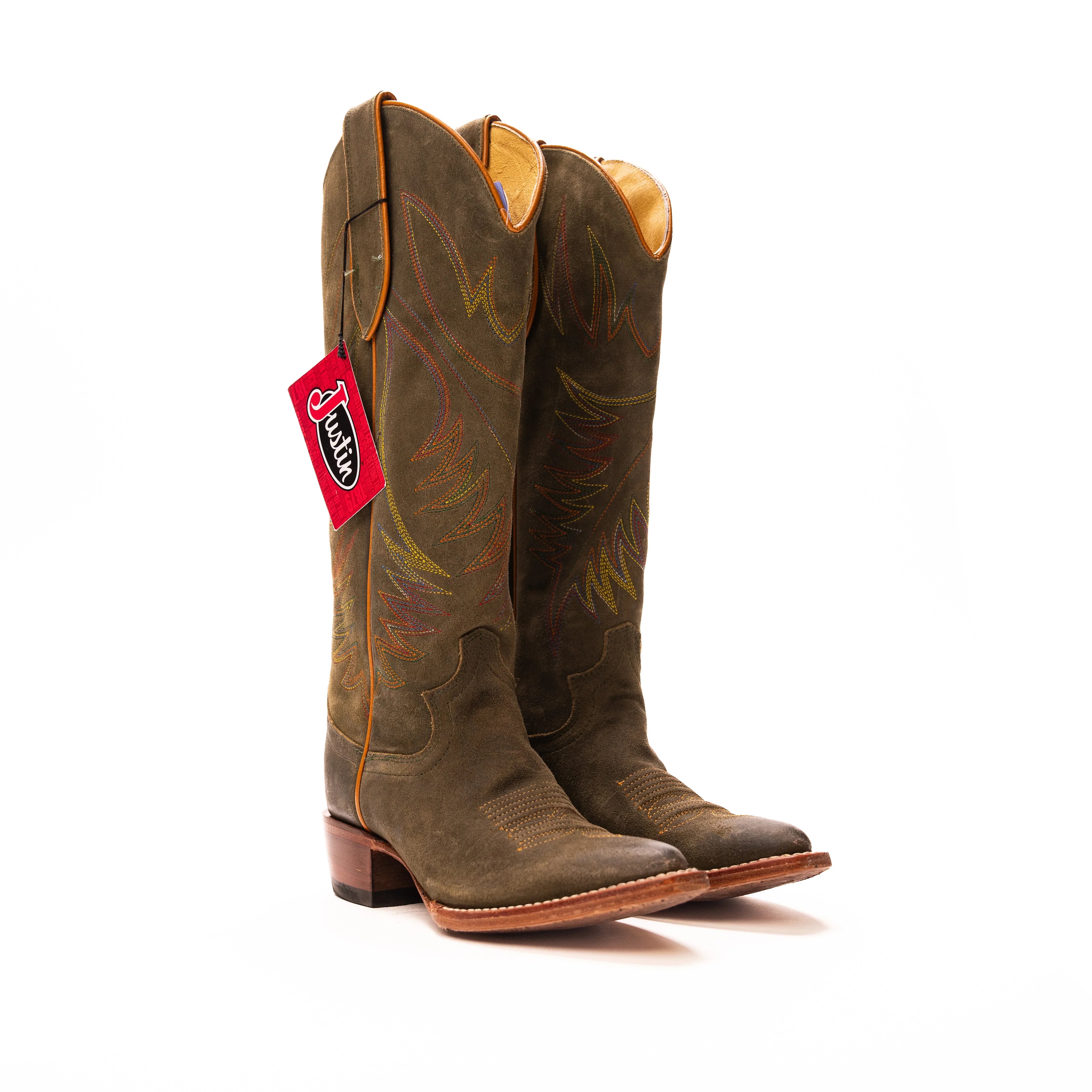 Women's Justin Clara 15" Western Boot VN4465 - Crazy House Western Wear
