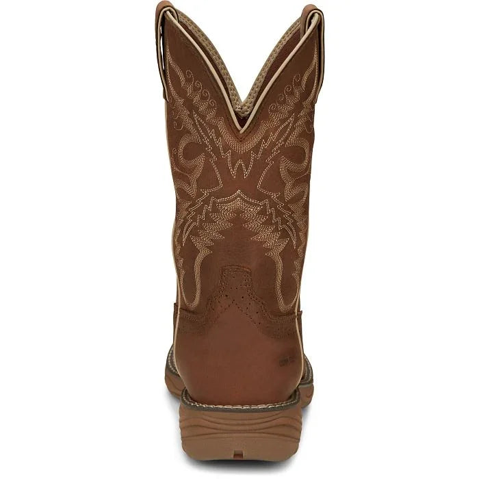 Women's Justin Rush 11" Waterproof Composite Nano Toe Boot SE4352 - Crazy House Western Wear