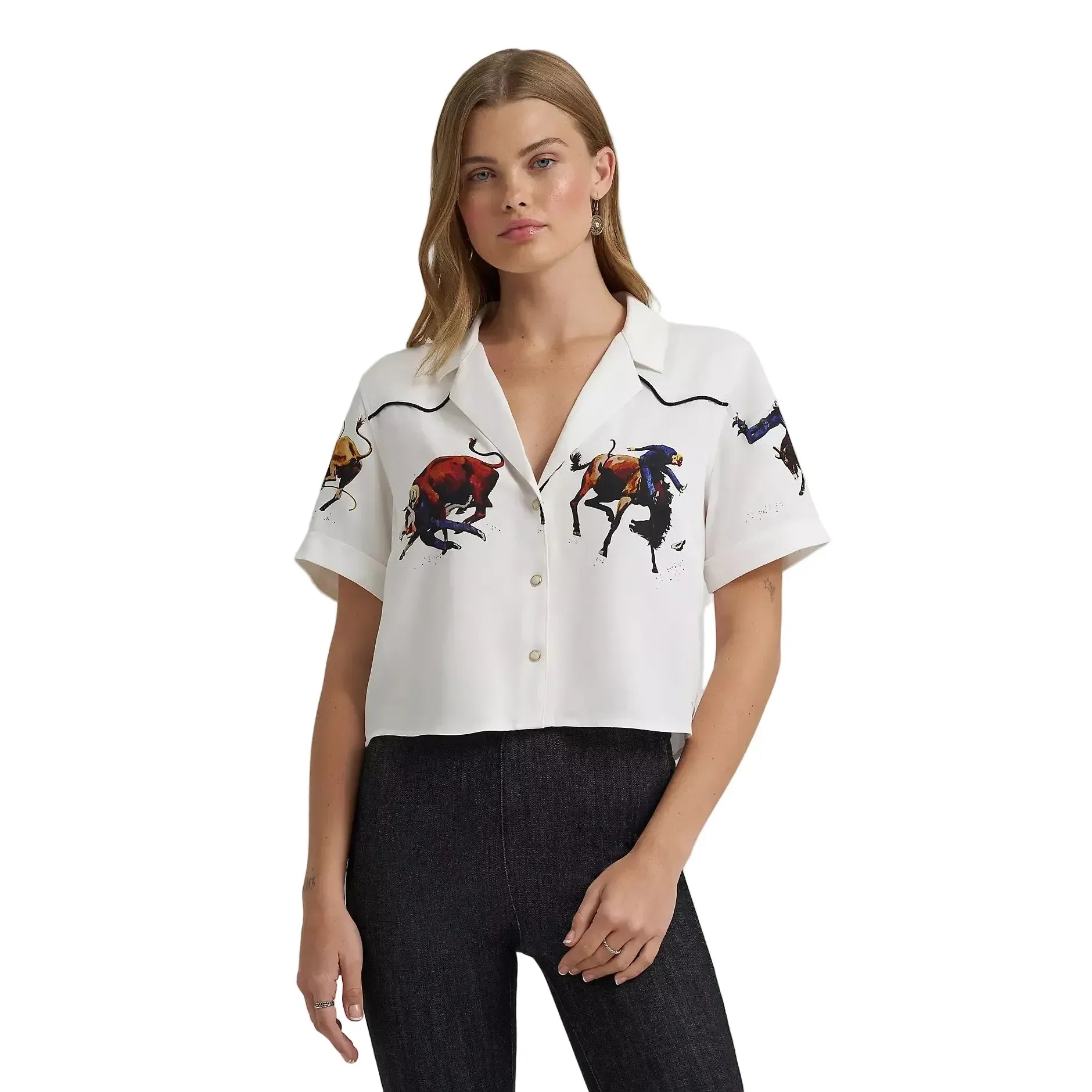 Women's Lainey Wilson x Wrangler Camp Shirt 112380469