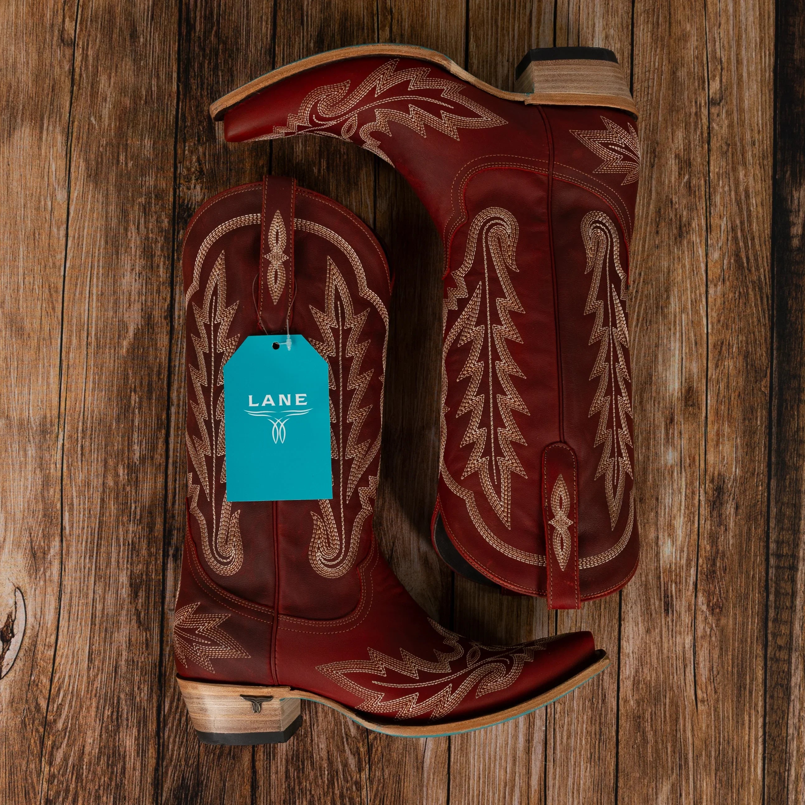 Women's Lane Smoldering Ruby Lexington Boot LB0488E