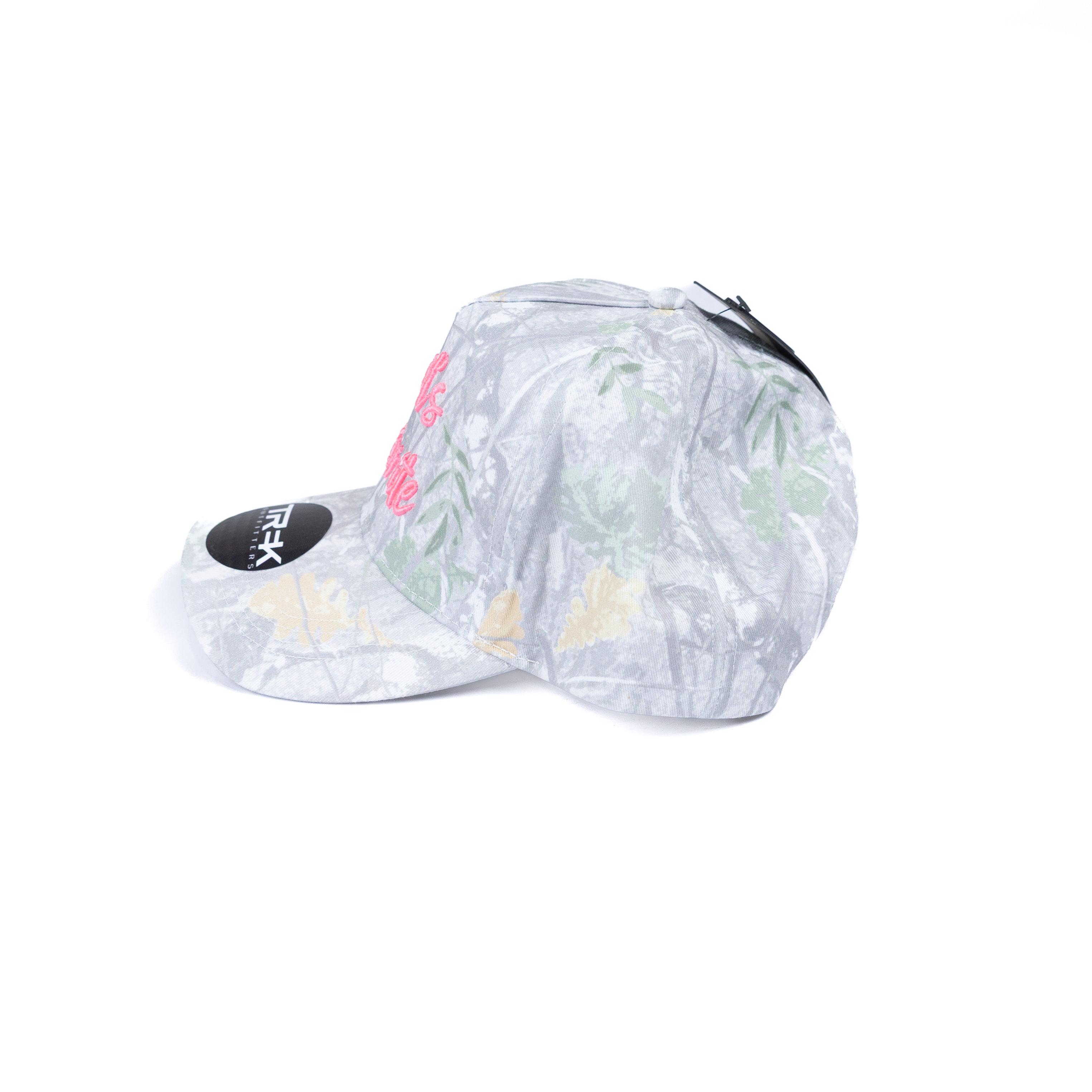 Women's Light Camo and Pink "God's Favorite" Cap