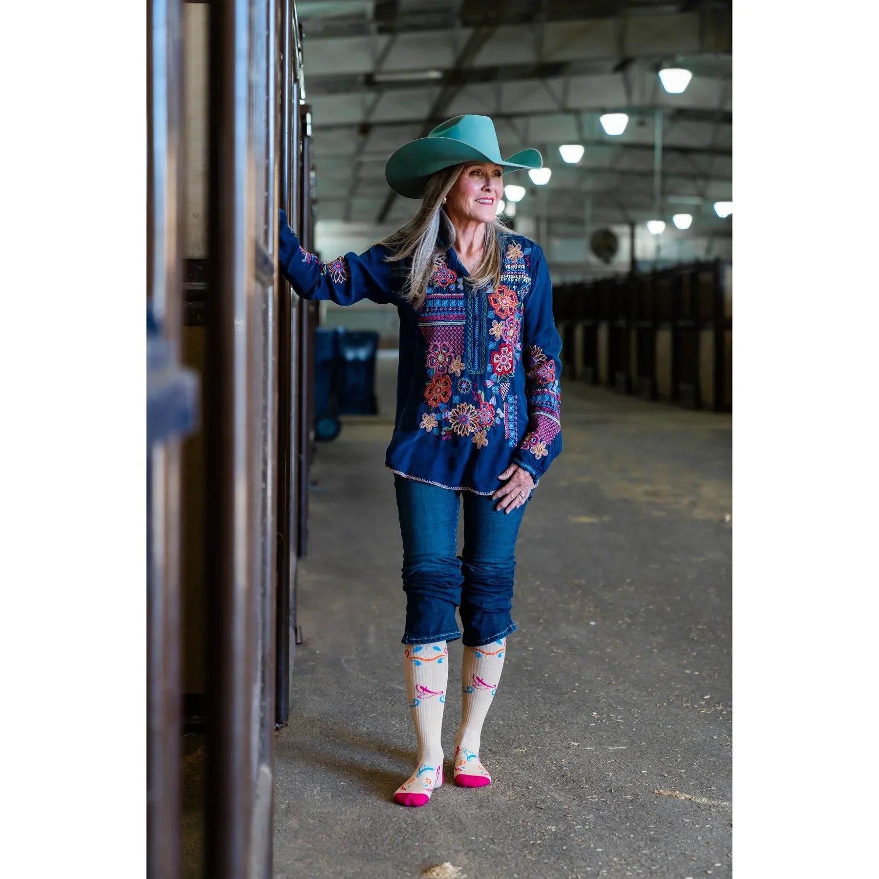 Women's Lucky Chuck Keep The Faith Performance Boot Socks LC12-12186