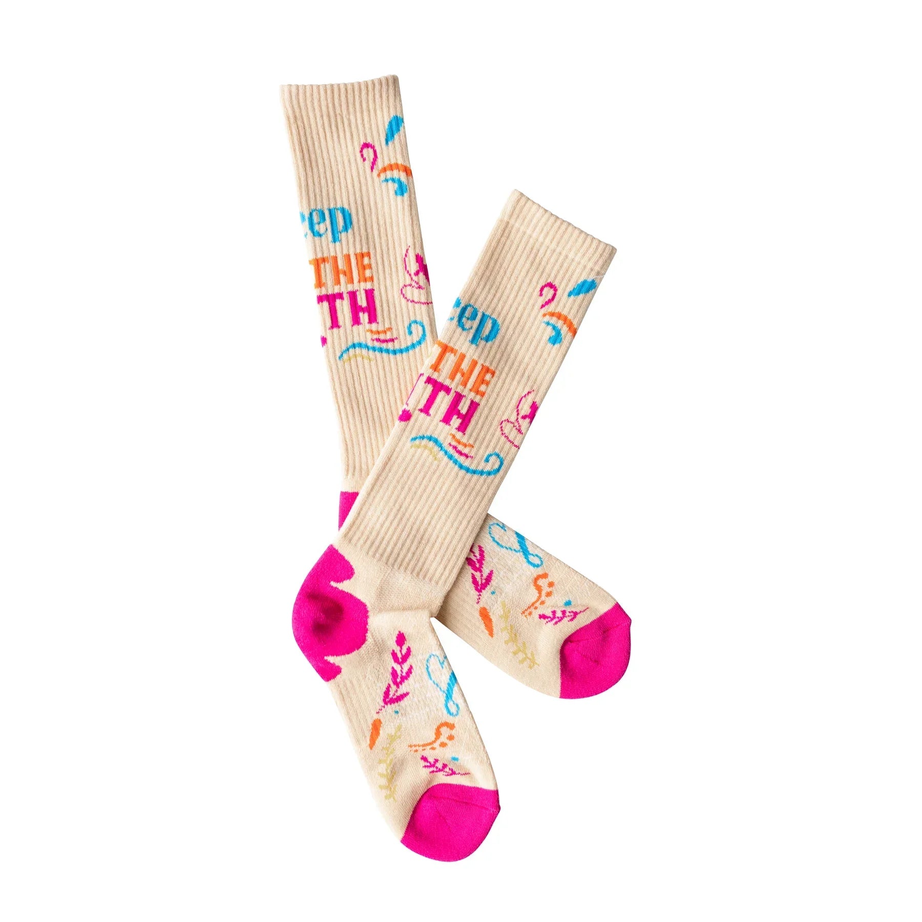 Women's Lucky Chuck Keep The Faith Performance Boot Socks LC12-12186