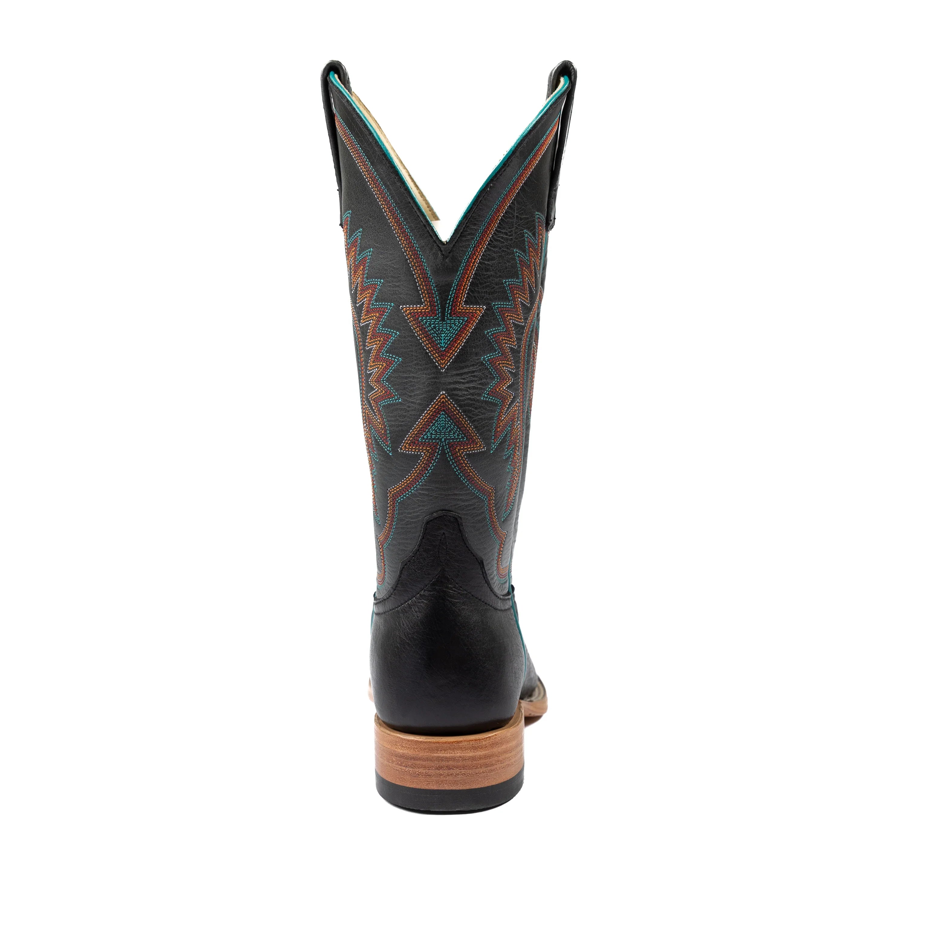 Women's Macie Bean 12" Black Smooth Ostrich M2010