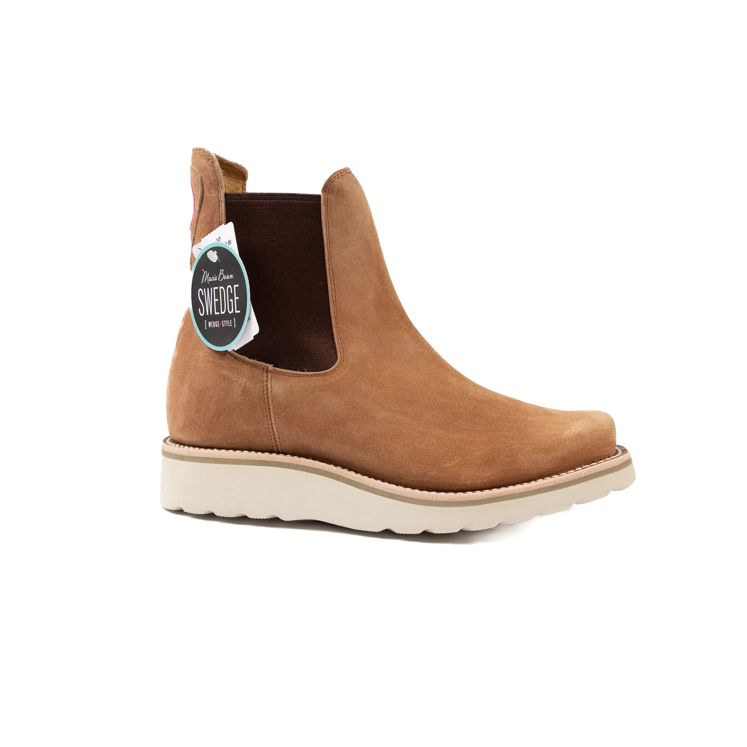 Women's Macie Bean Tobacco Suede Swedge M2202