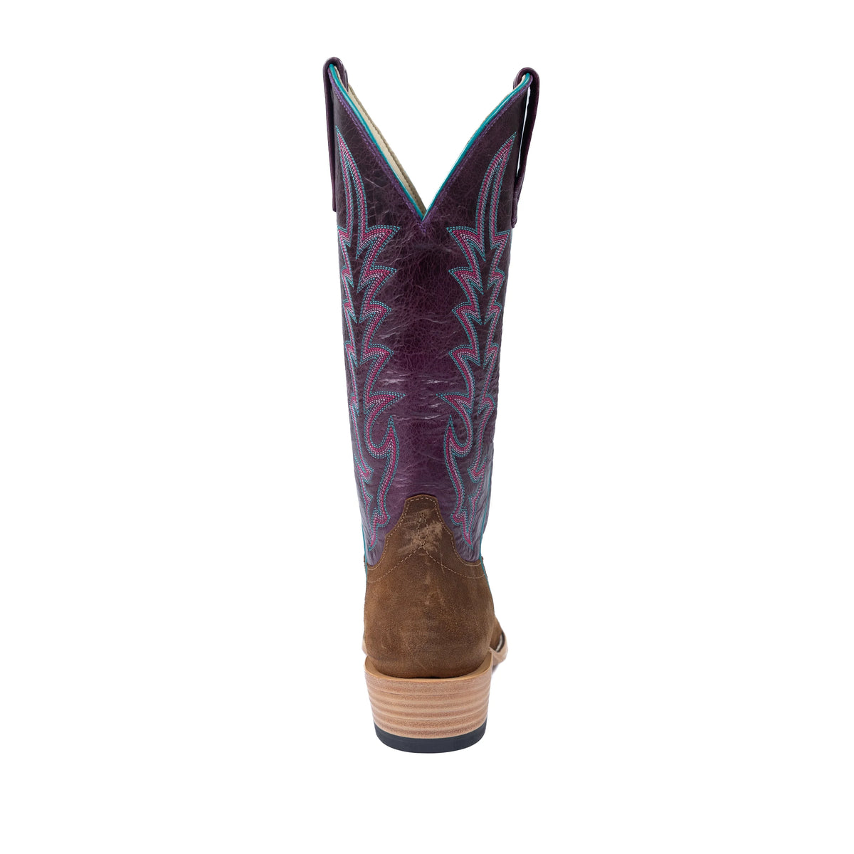 Women's Macie Bean Waxy Commander Snuff with 13" Purple Nashville Top M9527