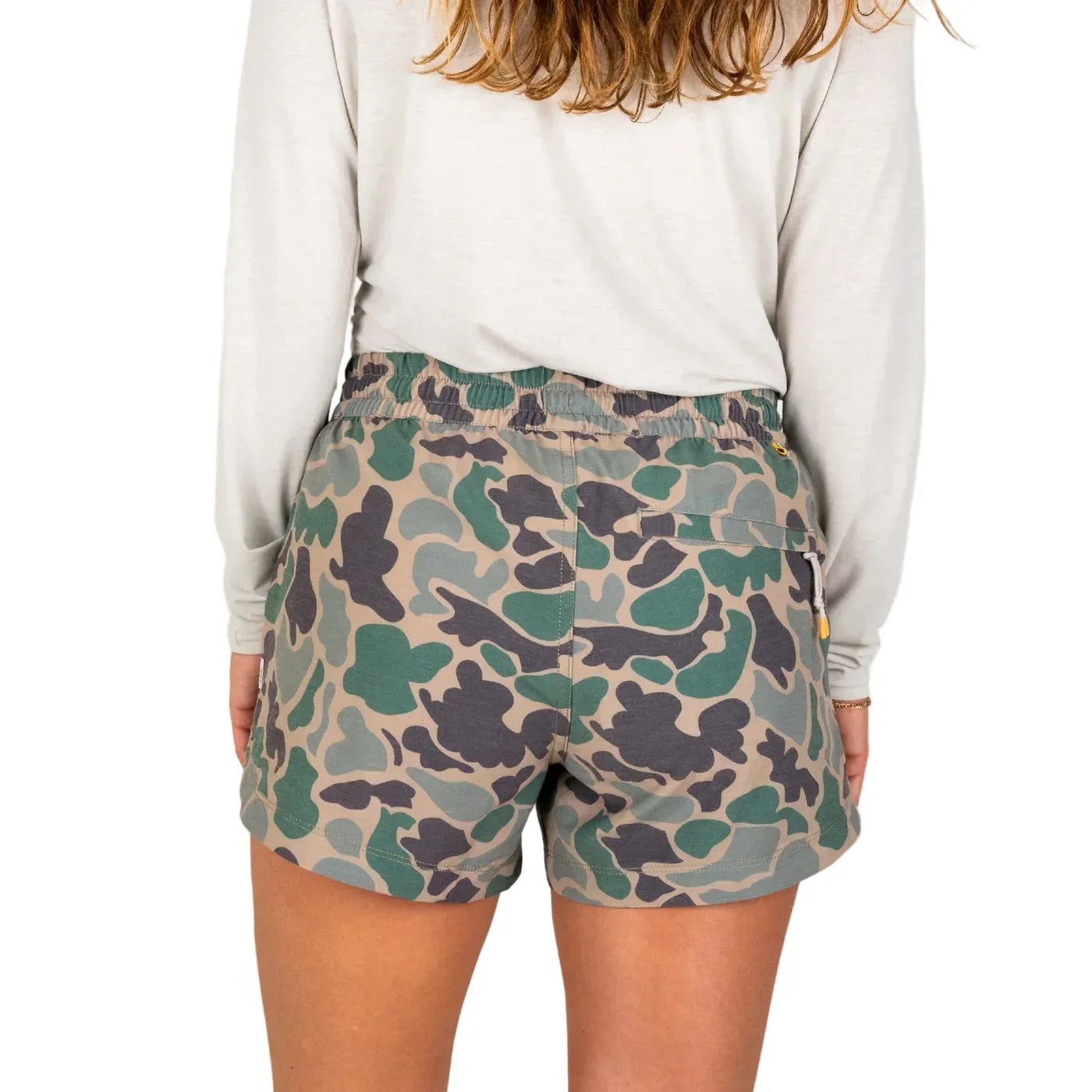 Women's Marsh Wear Green Mallard Camo Fulton Volley Shorts WWS5002-GMC