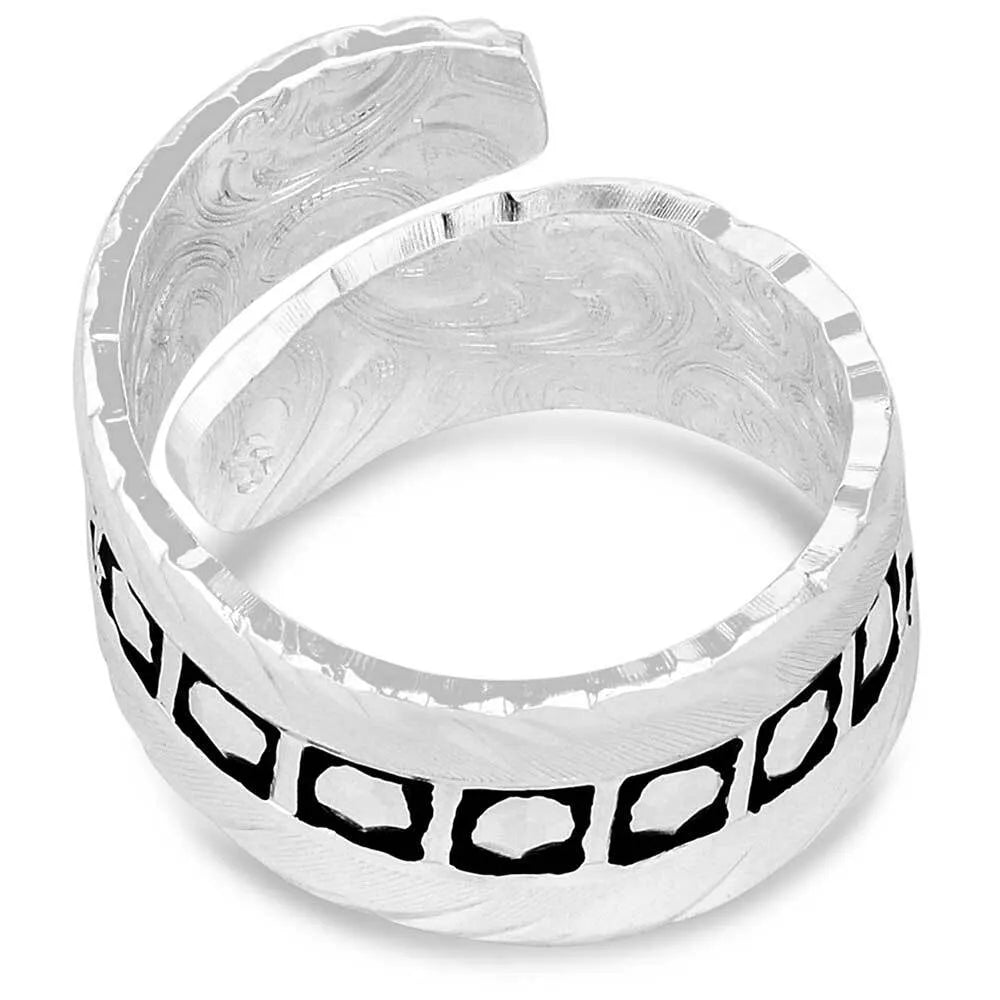 Women's Montana Silversmiths American Made Spirit Wrap Ring AMRG5896