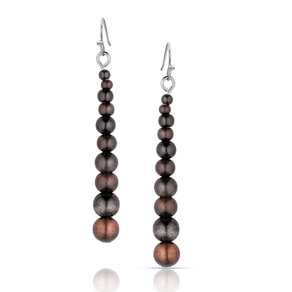 Women's Montana Silversmiths Blank Slate Beaded Earrings ER5983
