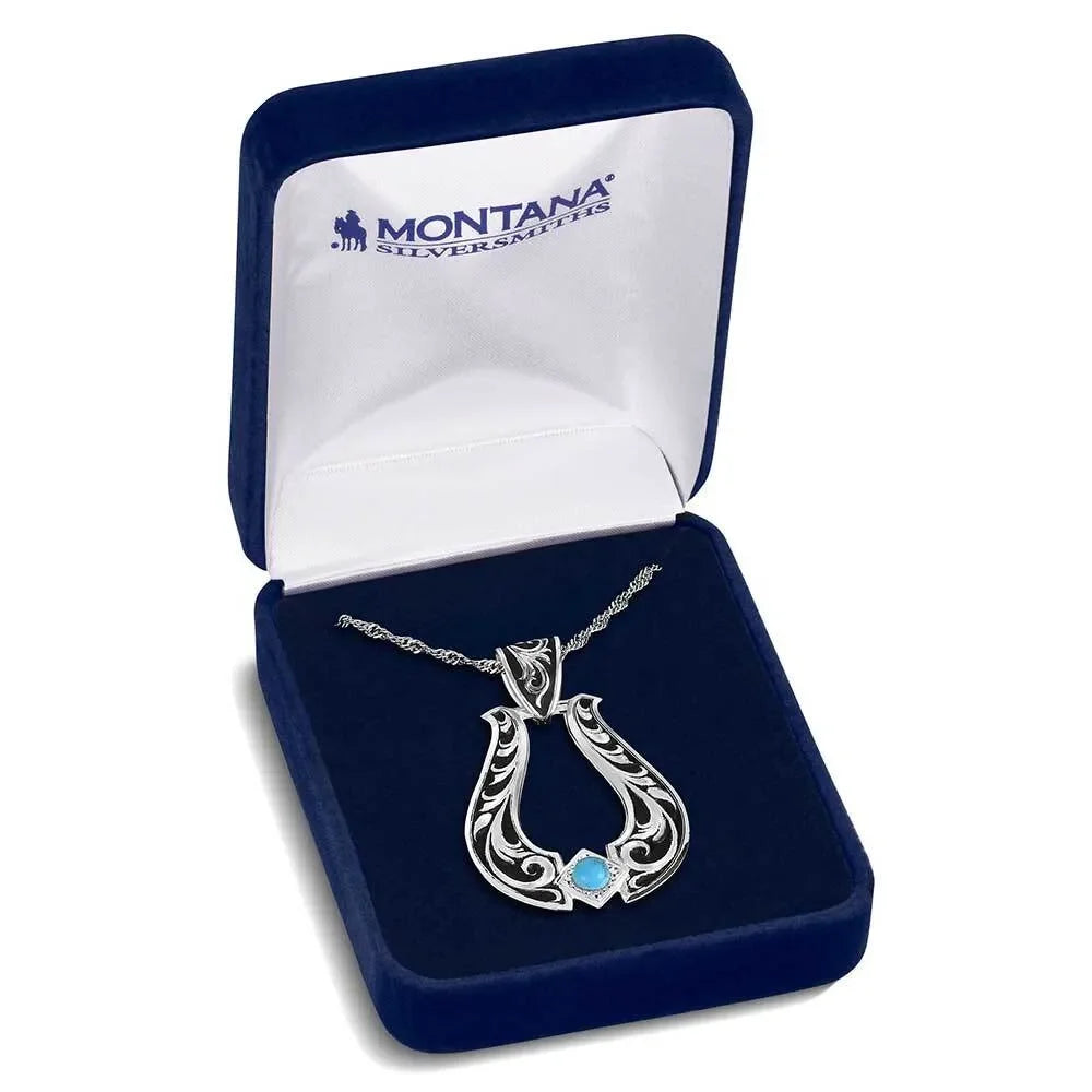 Women's Montana Silversmiths Callie's Turquoise Trail Necklace NC6166