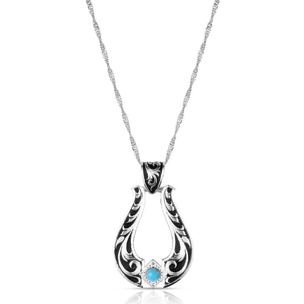 Women's Montana Silversmiths Callie's Turquoise Trail Necklace NC6166