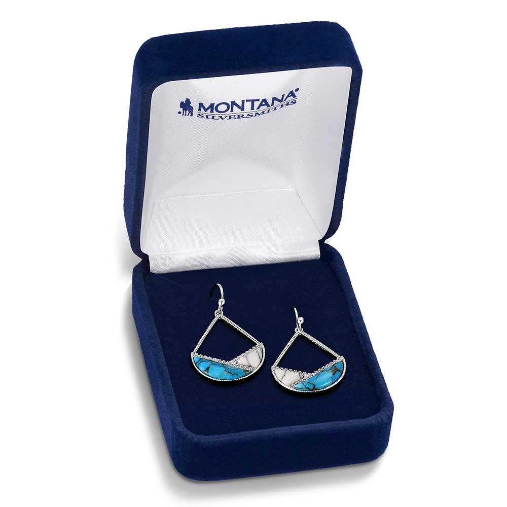 Women's Montana Silversmiths Canyon Drop Earrings ER6314