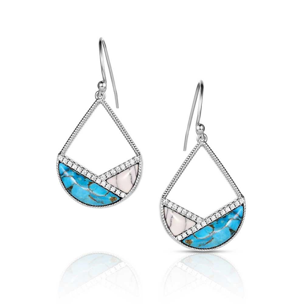 Women's Montana Silversmiths Canyon Drop Earrings ER6314