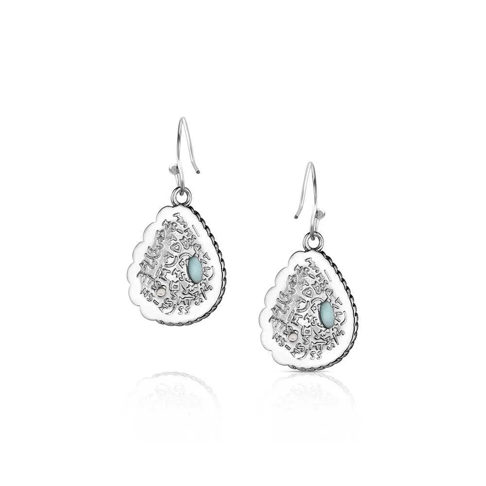 Women's Montana Silversmiths Cowgirl Credo Earrings ER6402