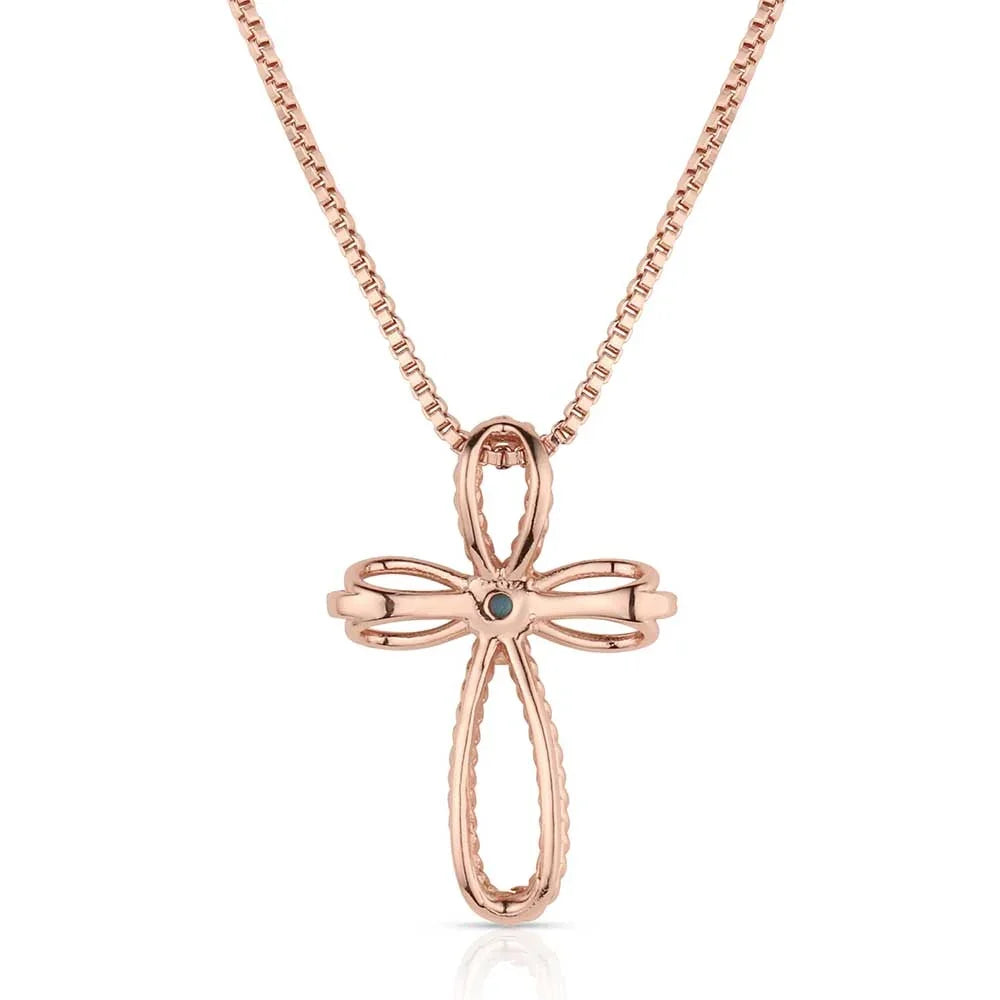 Women's Montana Silversmiths His Grace Cross Necklace NC6394
