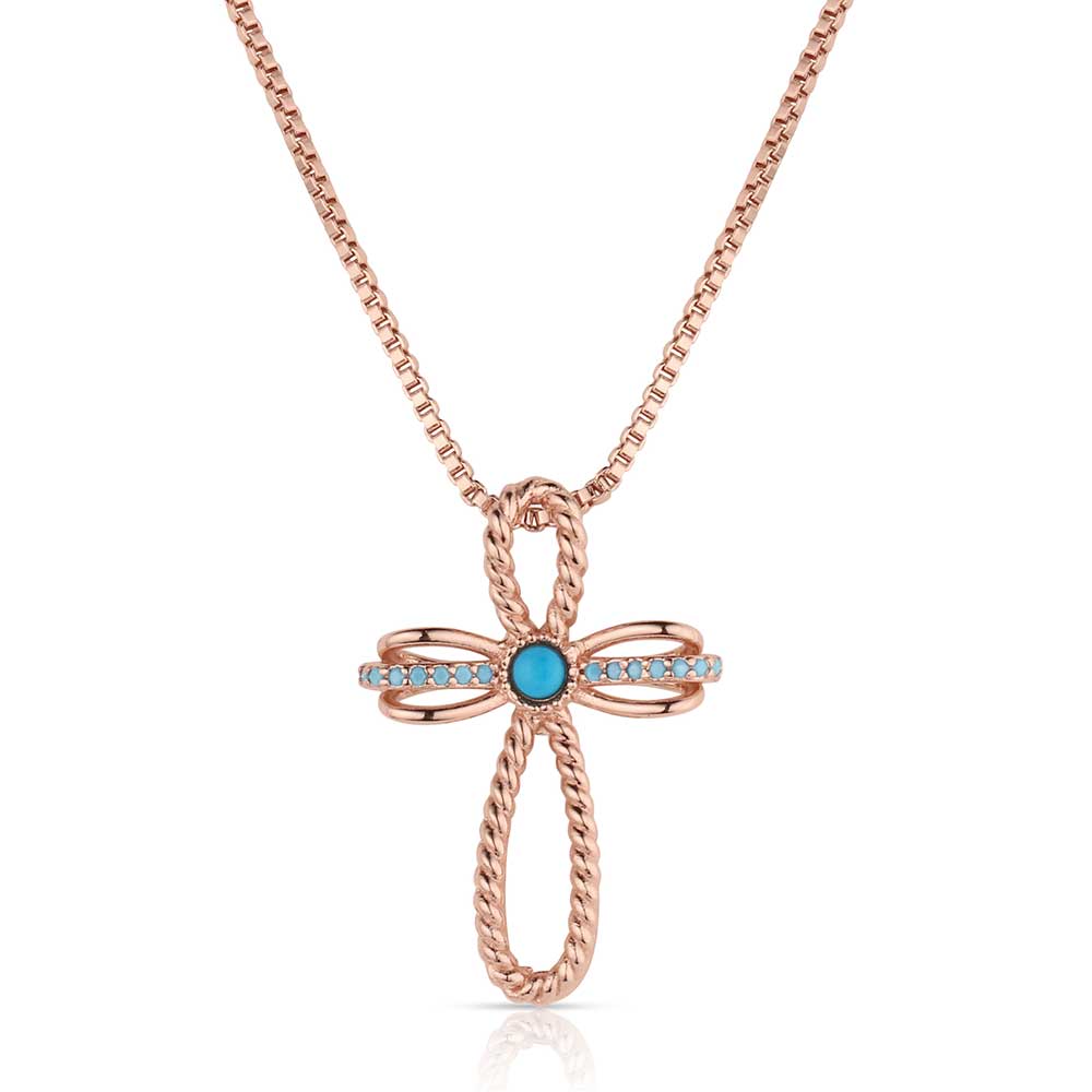 Women's Montana Silversmiths His Grace Cross Necklace NC6394