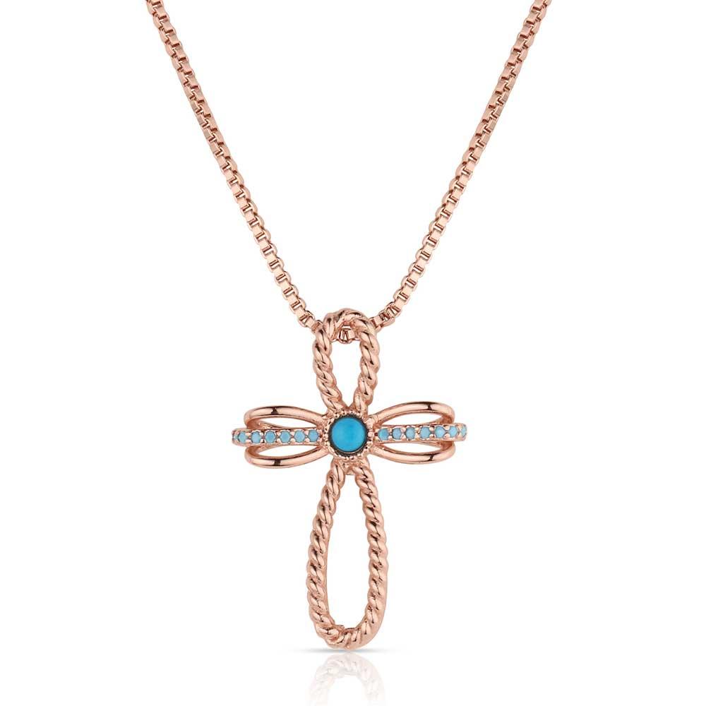 Women's Montana Silversmiths His Grace Cross Necklace NC6394