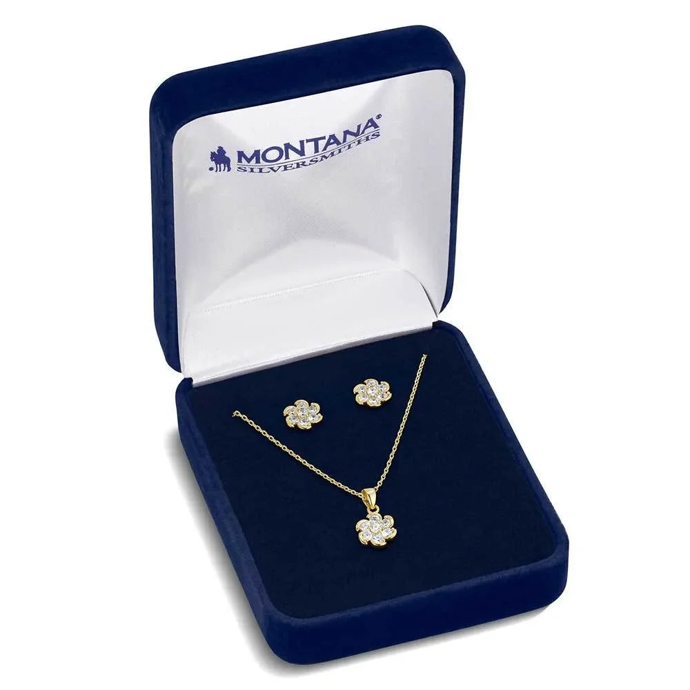 Women's Montana Silversmiths In The Wind Crystal Jewelry Set JS6552