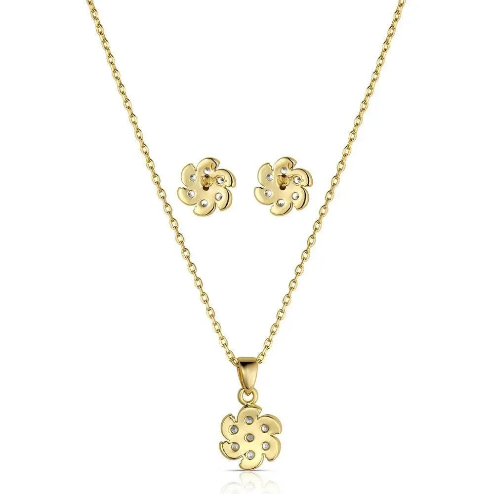 Women's Montana Silversmiths In The Wind Crystal Jewelry Set JS6552