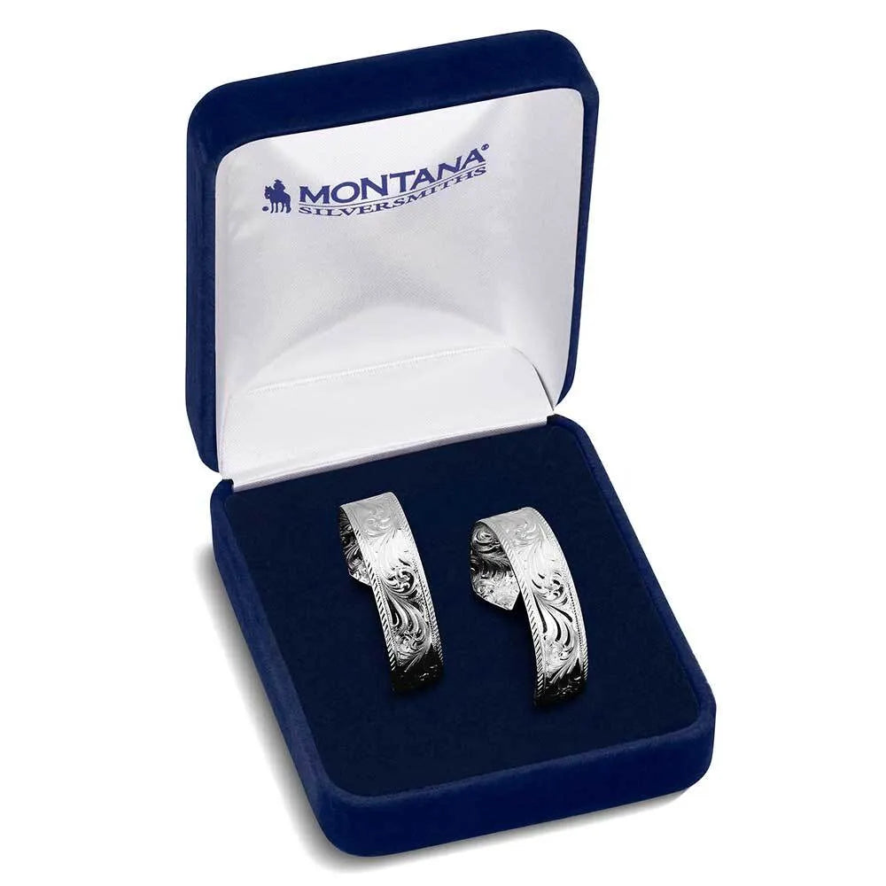 Women's Montana Silversmiths Out West Hoop Earrings ER6063