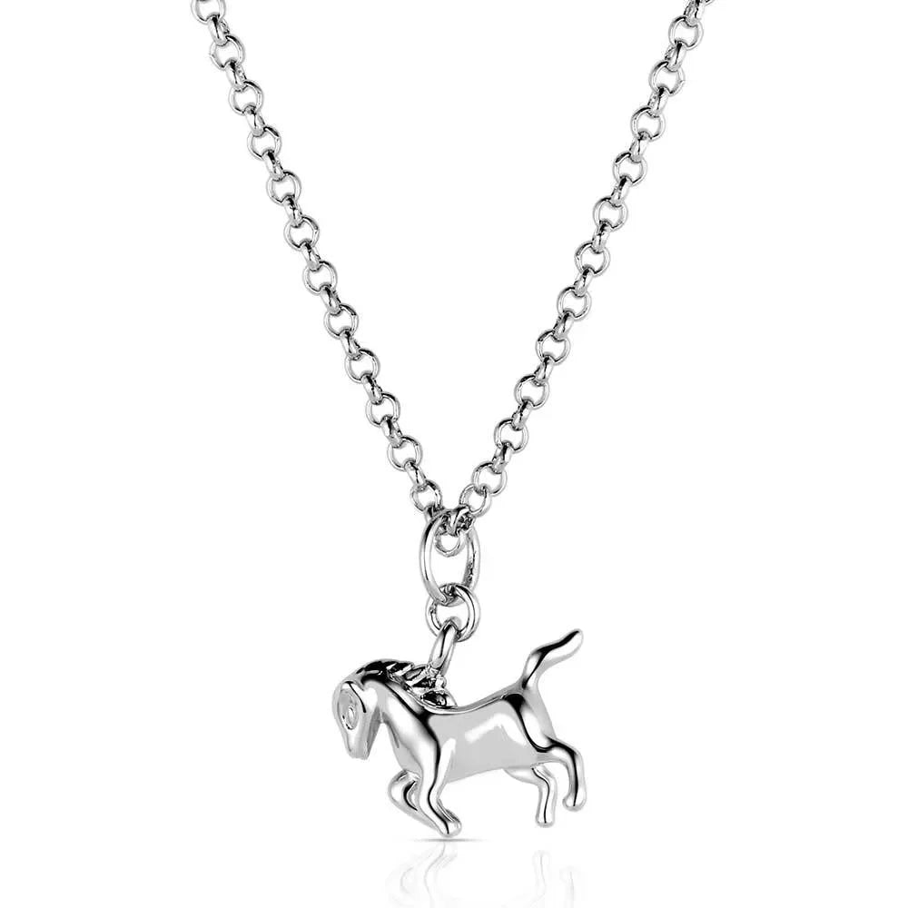 Women's Montana Silversmiths Prancing Horse Necklace NC3381