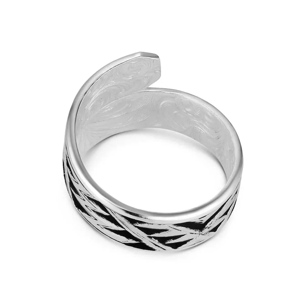 Women's Montana Silversmiths Southwestern Wrap Ring RG6062