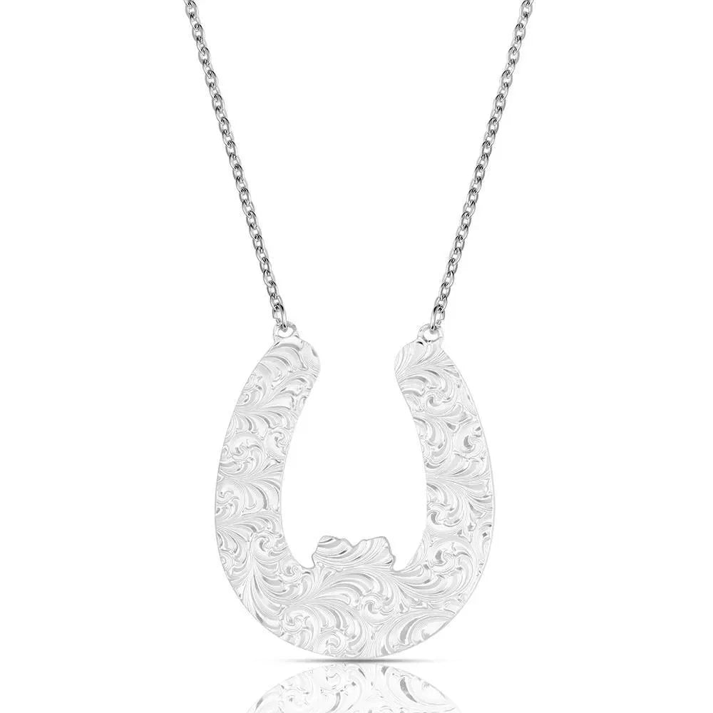 Women's Montana Silversmiths The Outrider Turquoise Necklace NC6511G