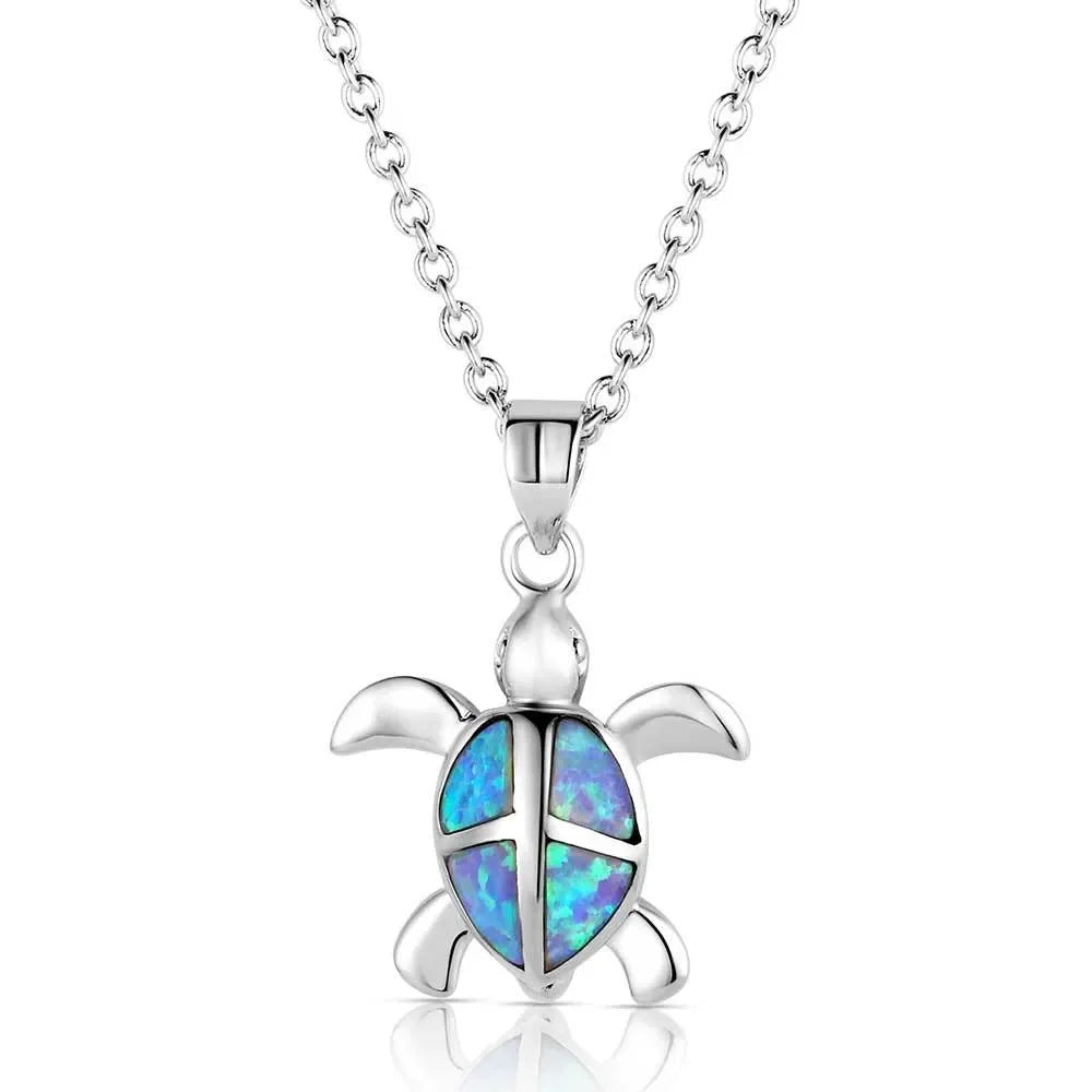 Women's Montana Silversmiths Turtle Love Pendant Necklace NC4125