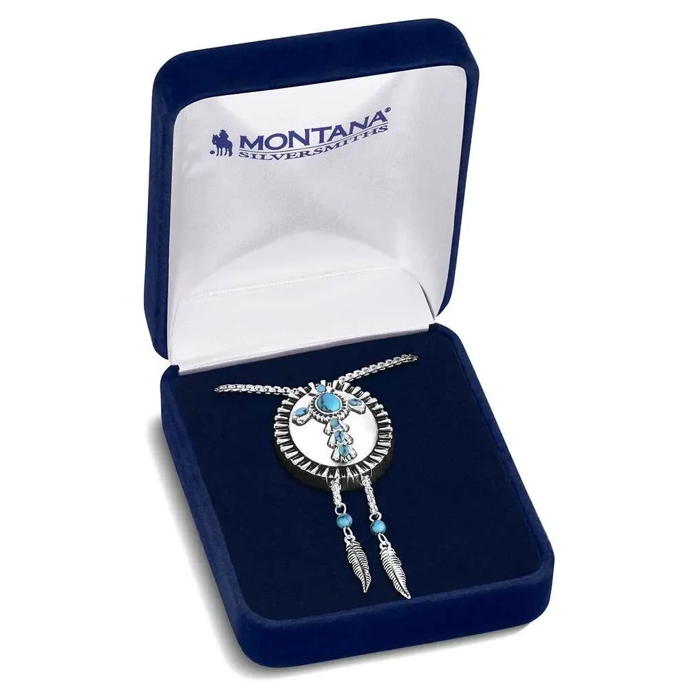 Women's Montana Silversmiths Unbroken Faith Bolo Necklace NC6320