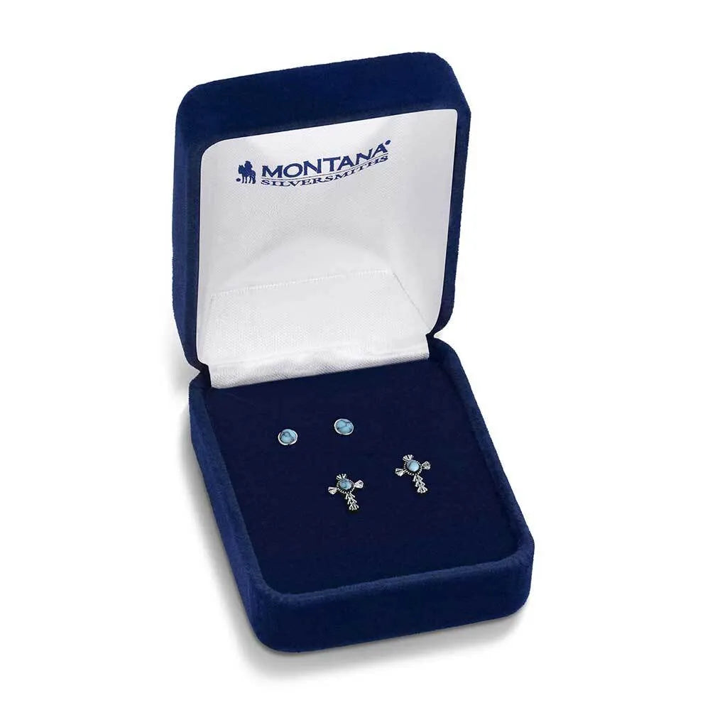 Women's Montana Silversmiths Unbroken Faith Earring Set ER6319
