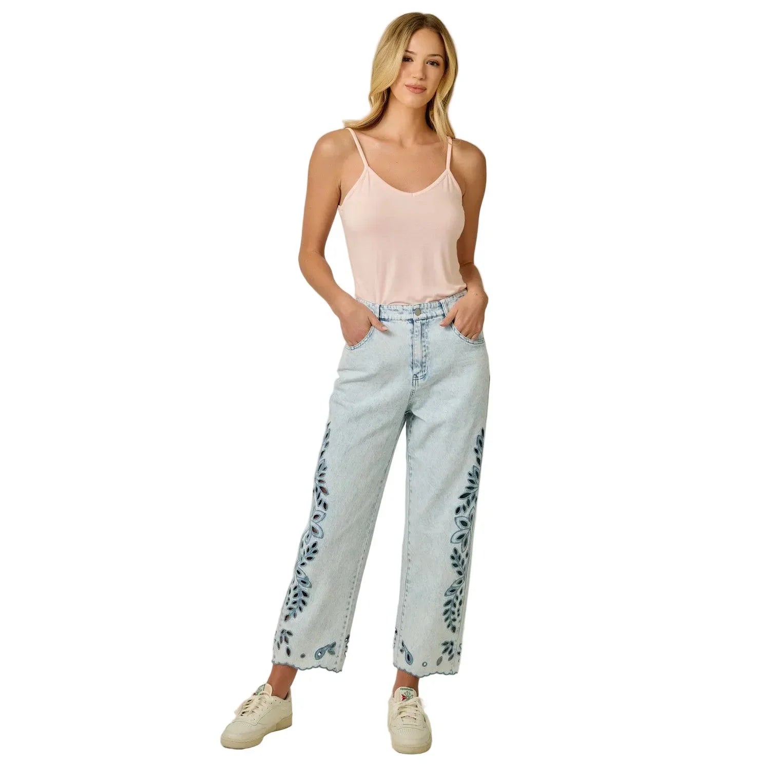 Women's Mystree Blush Rose Soft Essential Cami Top 61521-BLROSE