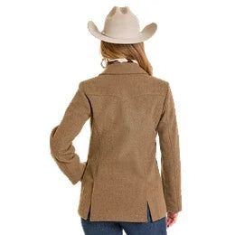 Women's Panhandle Brown Heather Pea Coat