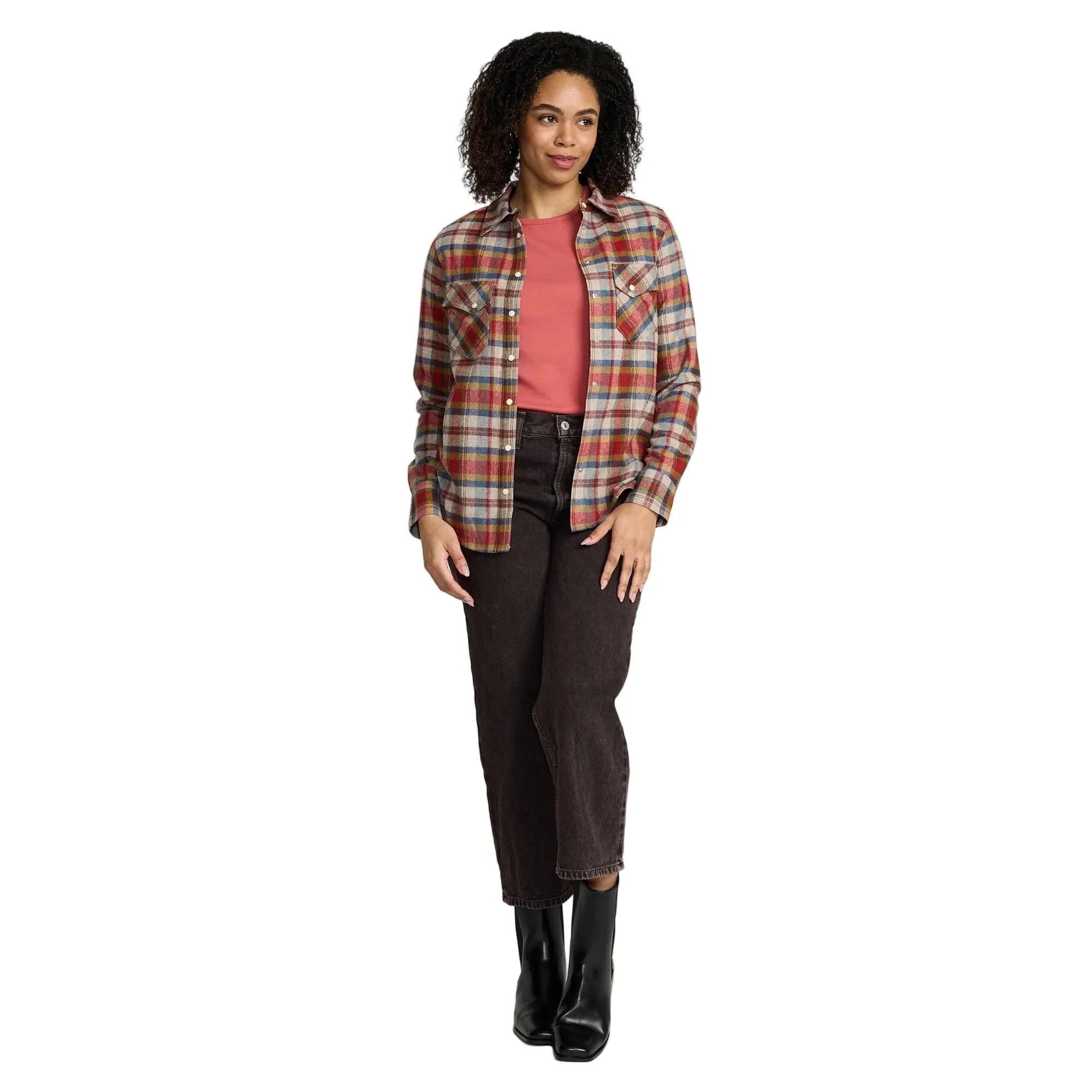 Women's Pendleton Plaid Gambler Shirt TM571-32731