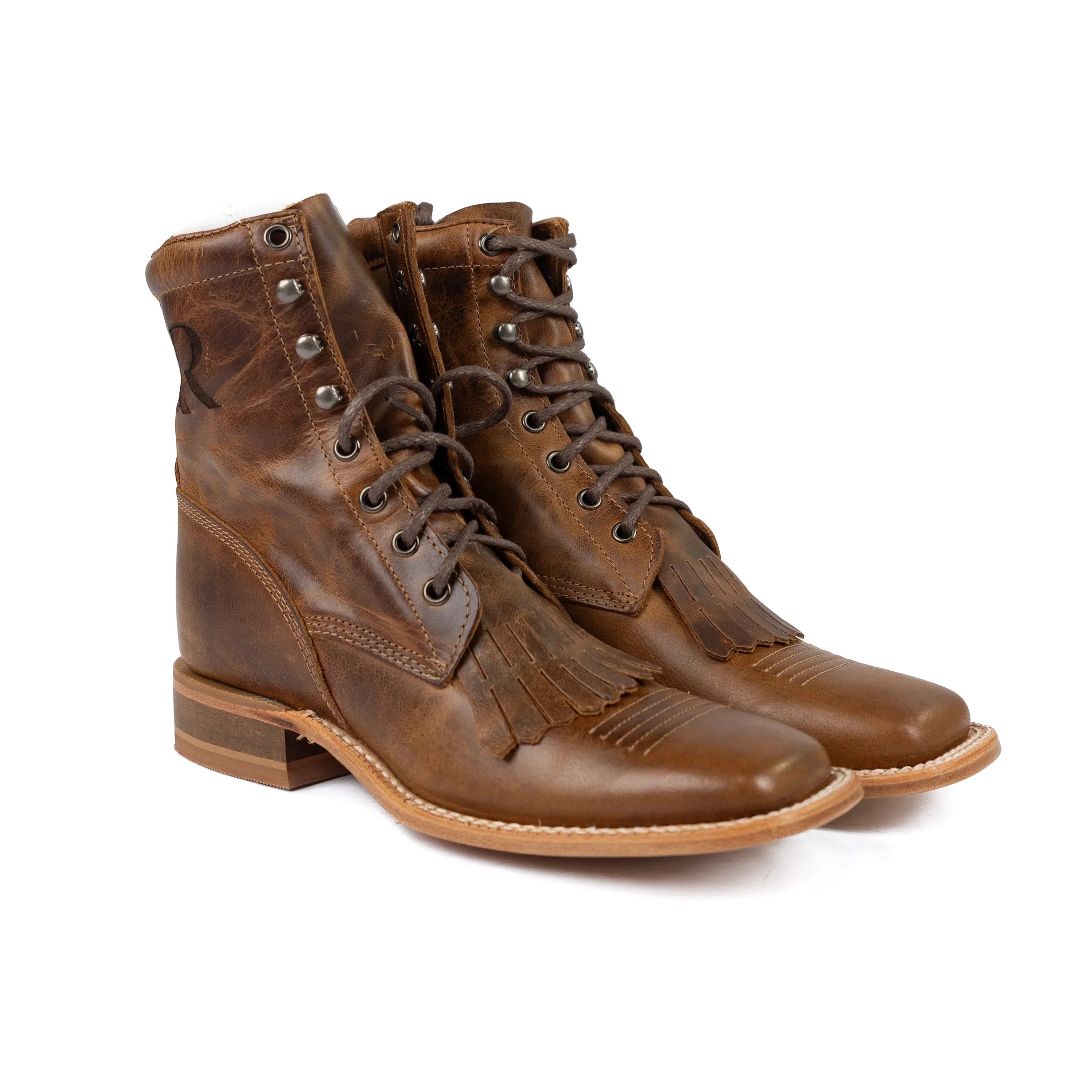 Women's R. Watson Honey Lacer Square Toe Boots RWL8917-2