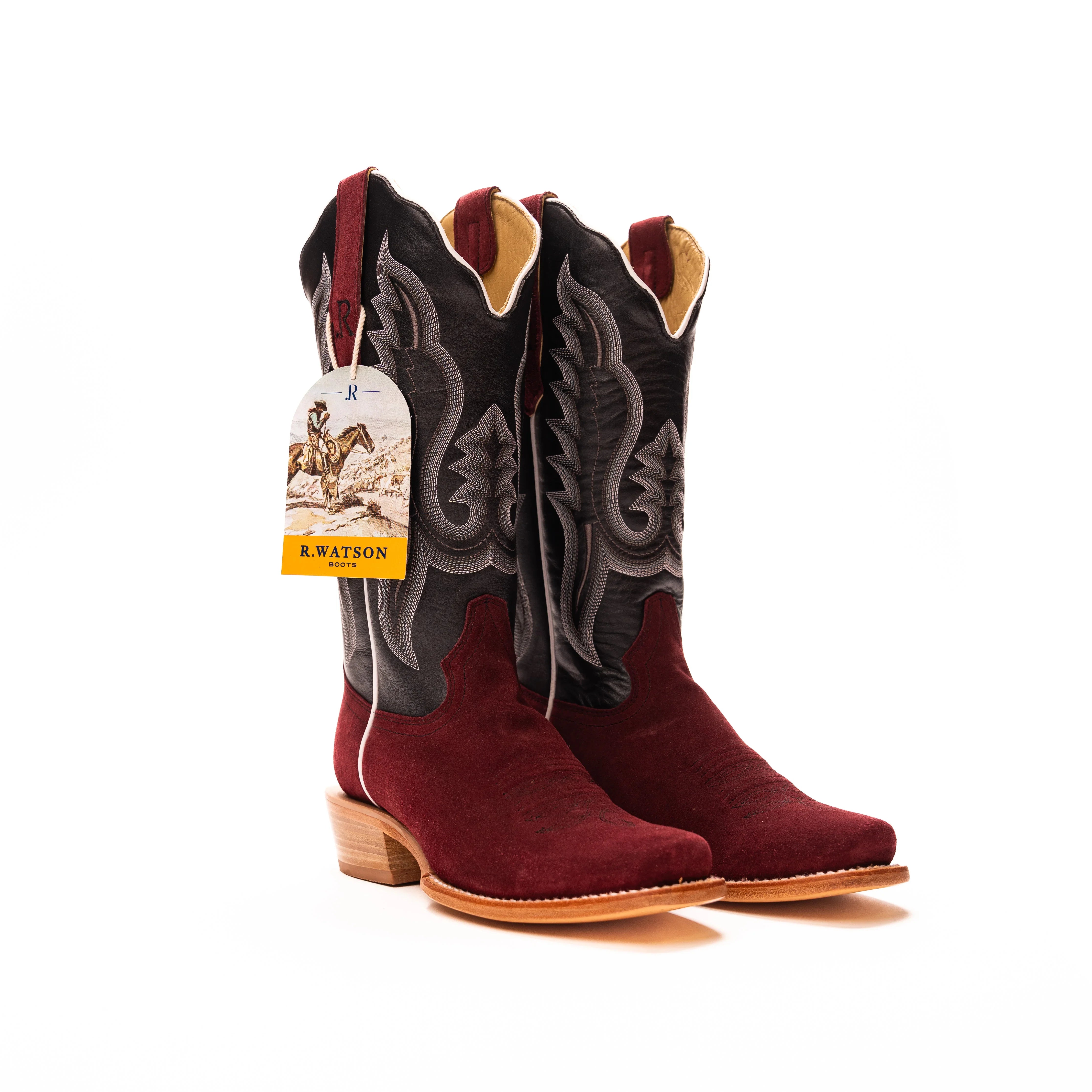 Women's R. Watson Roughout Narrow Square 13″ RWL8411-1 - Crazy House Western Wear