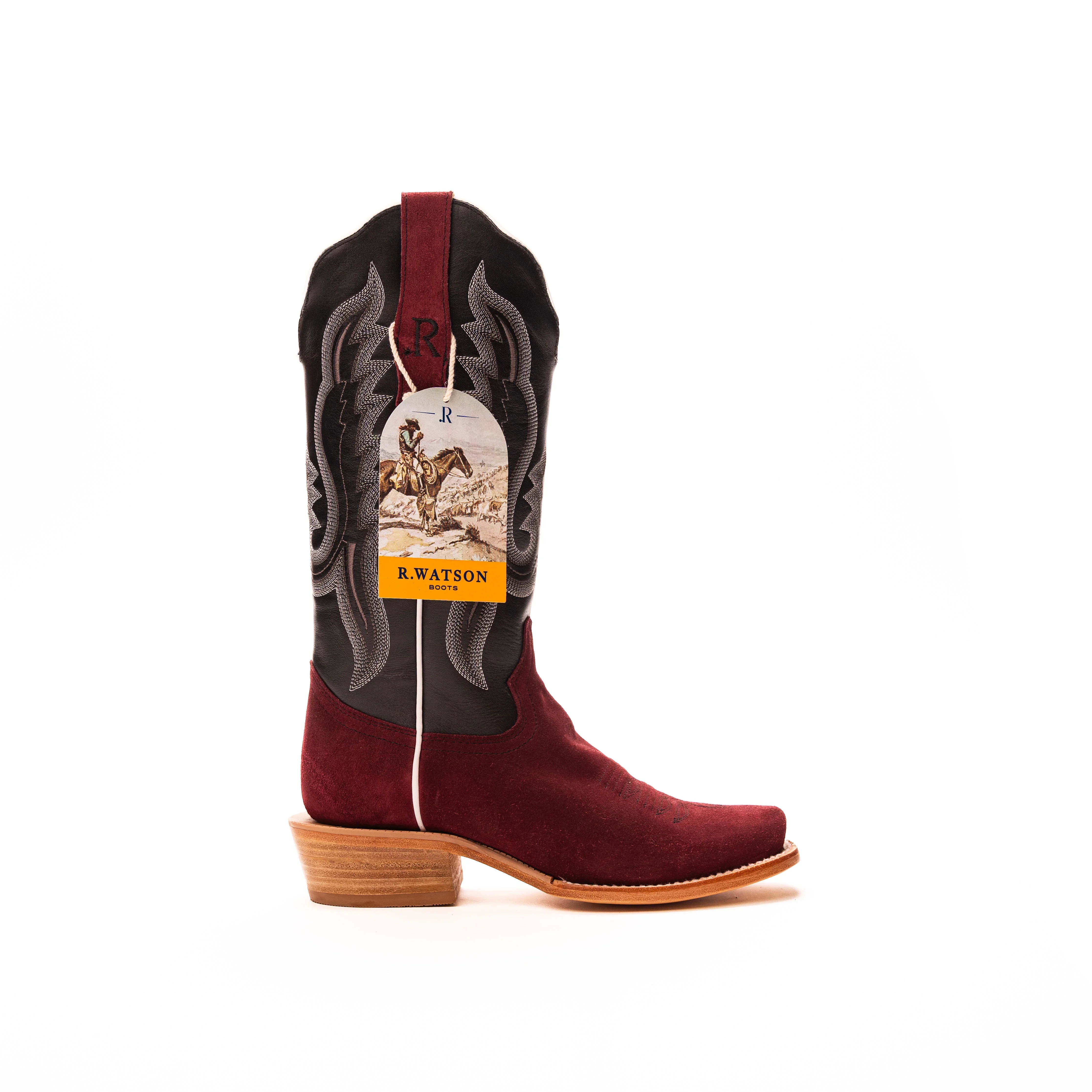 Women's R. Watson Roughout Narrow Square 13″ RWL8411-1 - Crazy House Western Wear