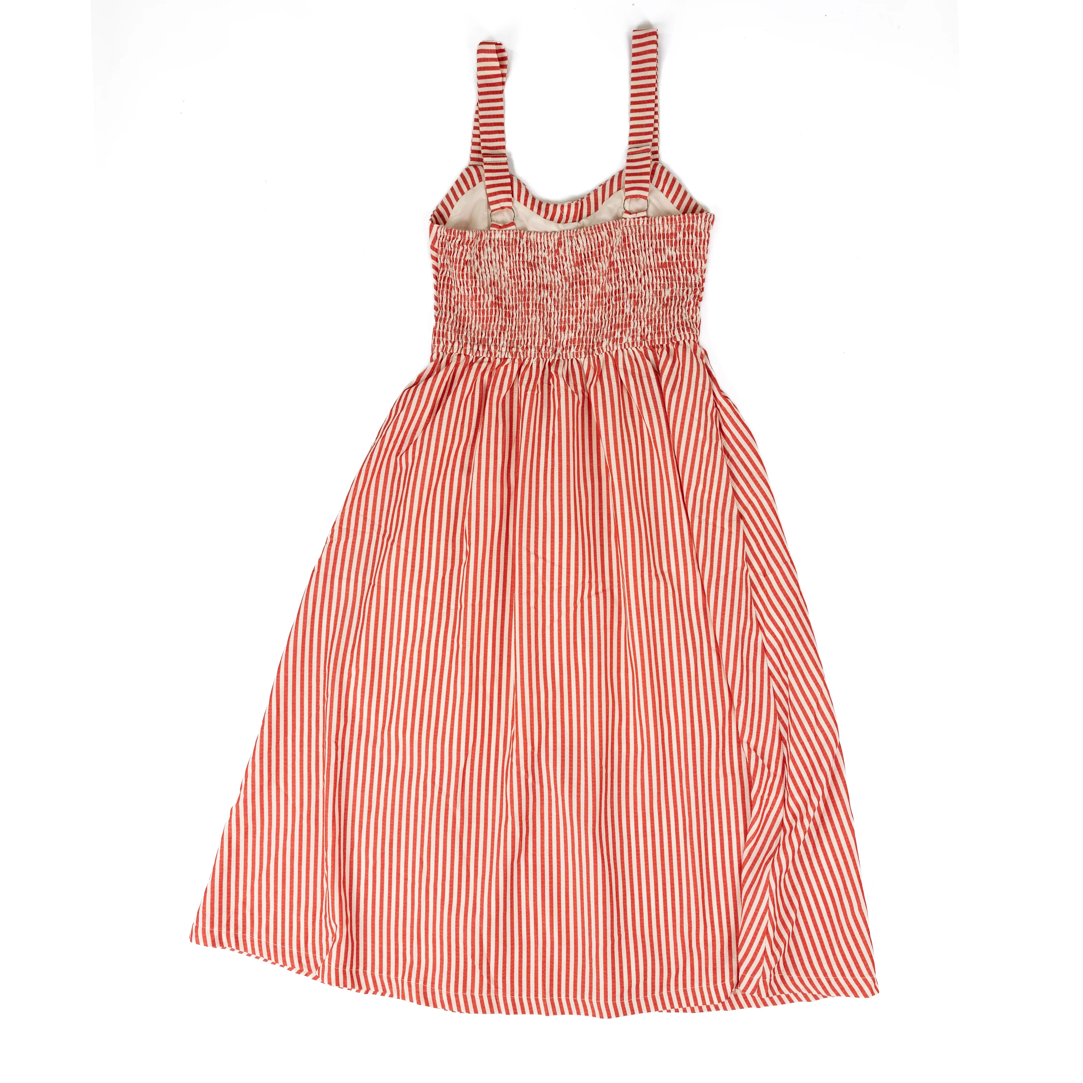 Women's Red Striped Dress SP1128