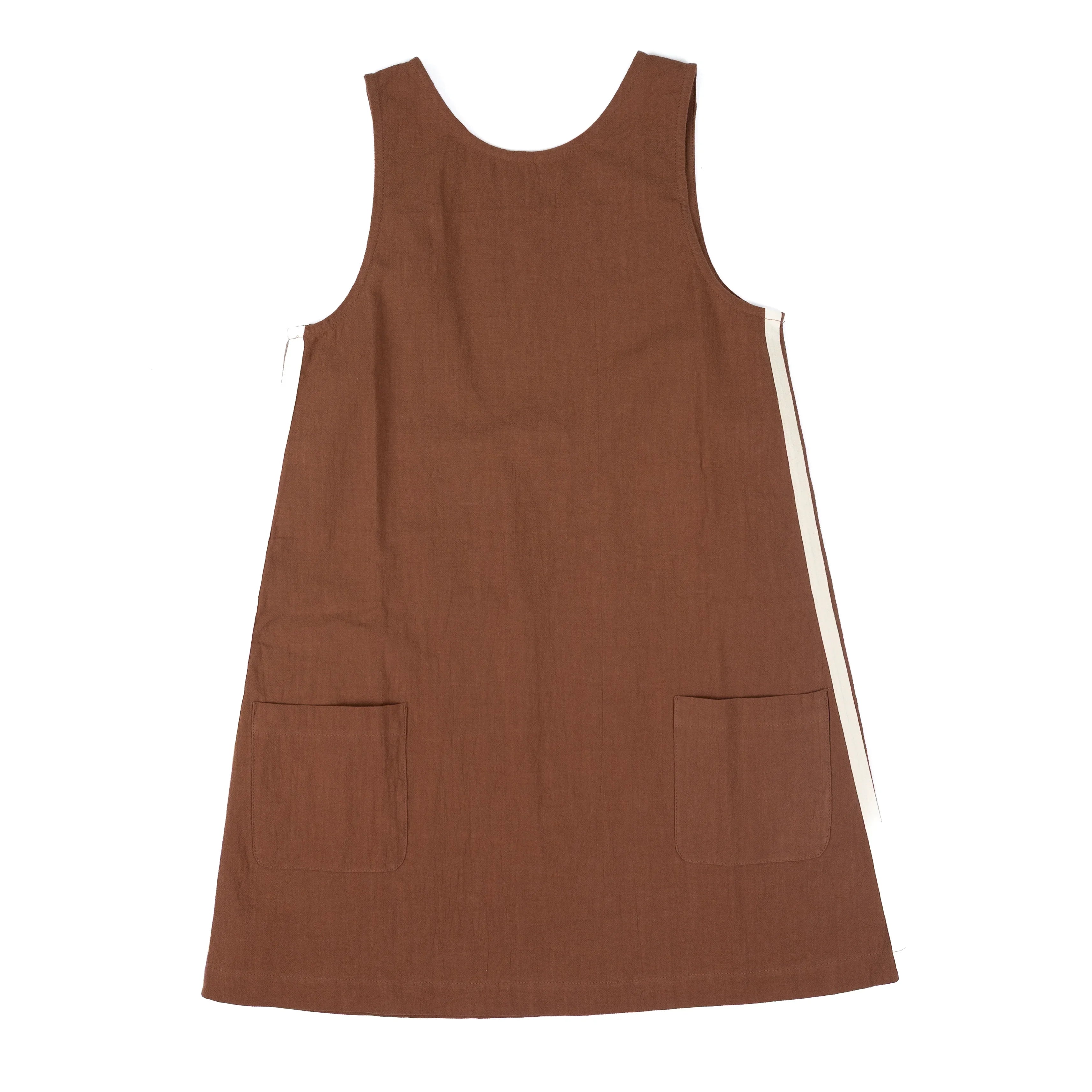 Women's Rhythm Brown and Cream Colored Dress