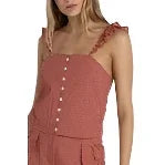 Women's Rhythm Lola Check Cami - Crazy House Western Wear