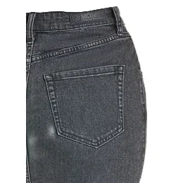 Women's Rock and Roll Denim Front Seam Maxi Skirt BW69D07883