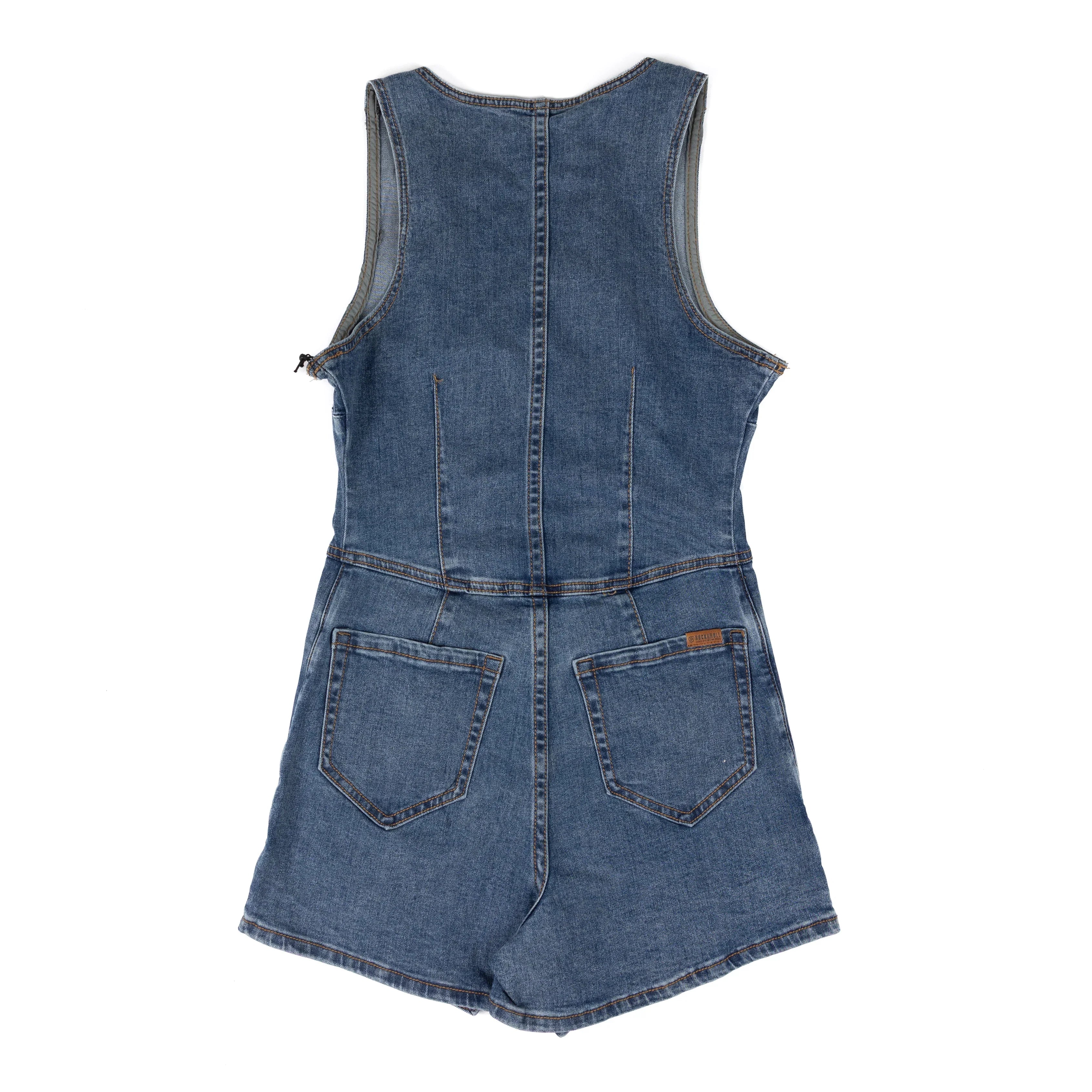 Women's Rock and Roll Sleeveless Vest Romper BWR2D09106