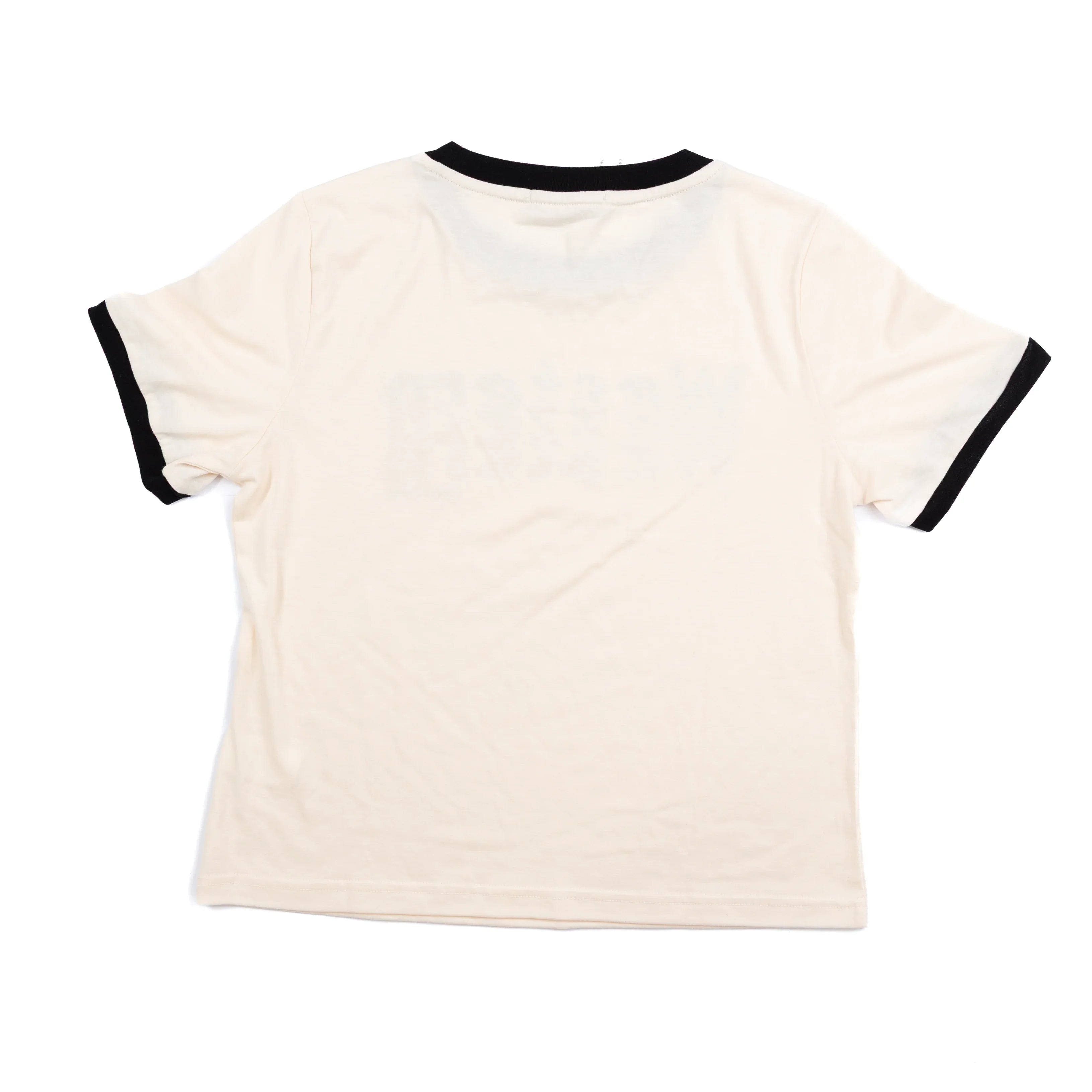 Women's Rodeo Hippie Natural Crop Short Sleeve T-shirt "Western"