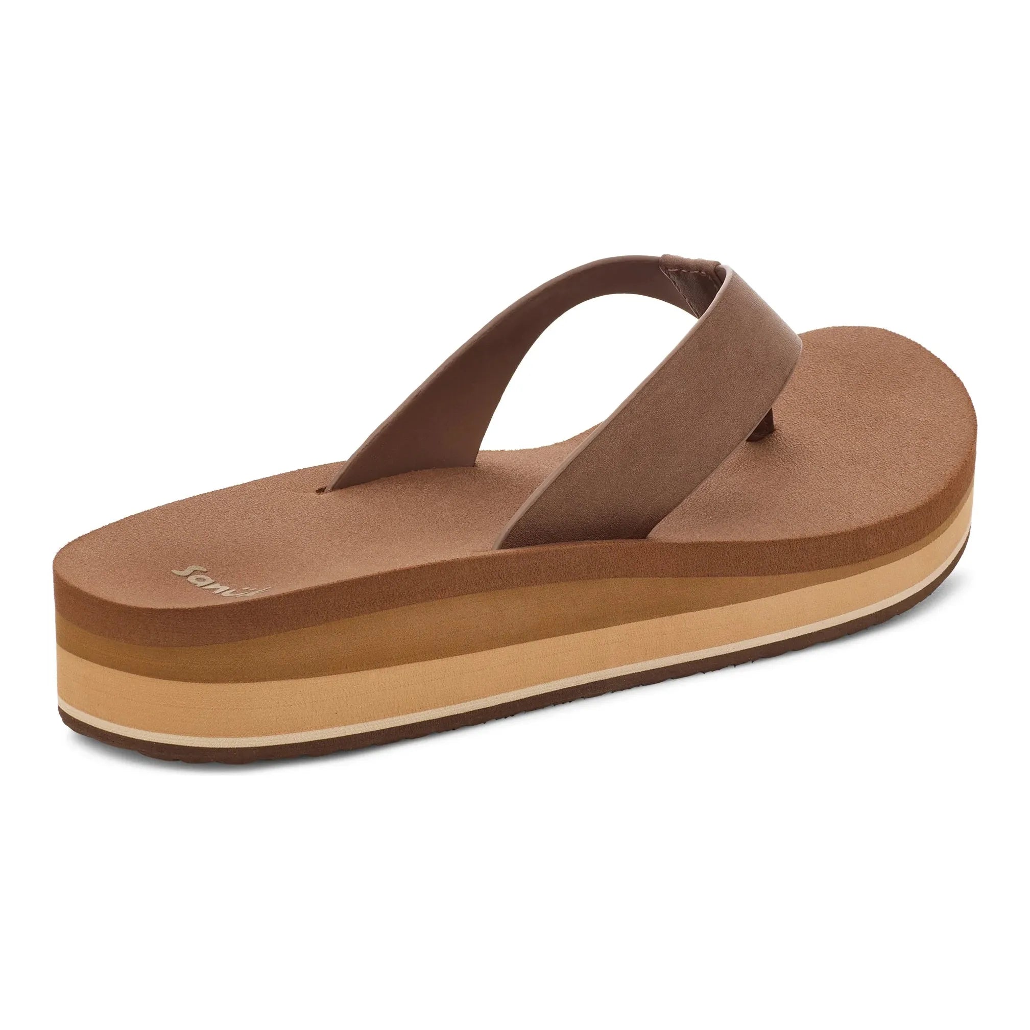 Women's Sanuk Highland St Sandal 1137850-BRN - Crazy House Western Wear