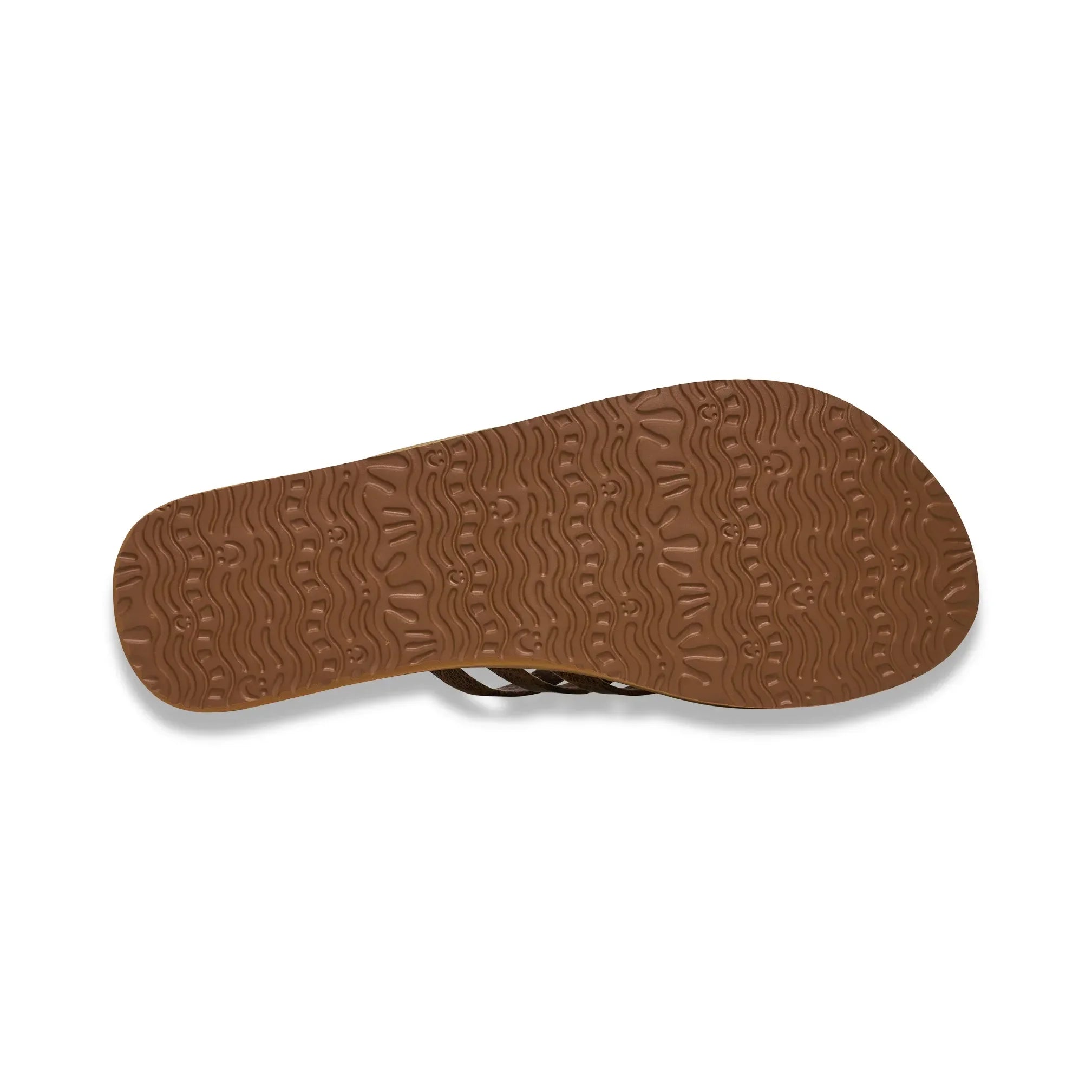 Women's Sanuk Ojai Tan Yoga Sandy Novelty Flip Flops 1174691-OJTAN