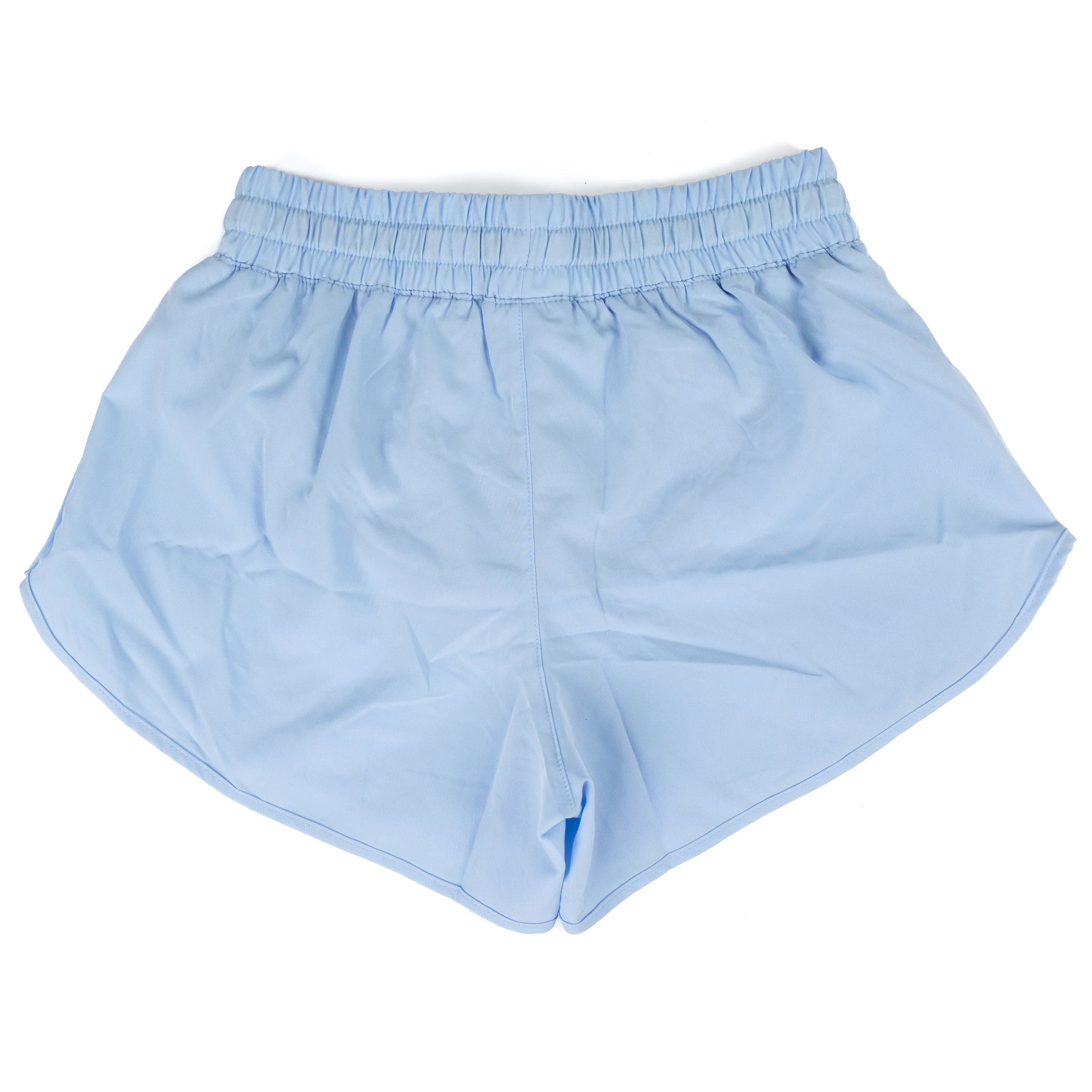 Women's Soft Woven Lined Shorts With Zip Coin Pocket NPL-6426
