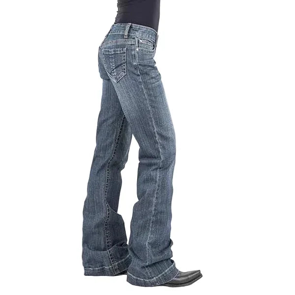 Women's Stetson 214 Trouser Style Western Jean 11-054-0214-0205 - Crazy House Western Wear